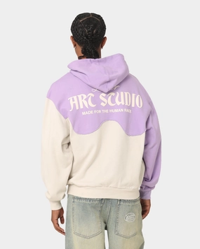 Loiter Palette Hoodie Purple/Grey Quick Dry Technology