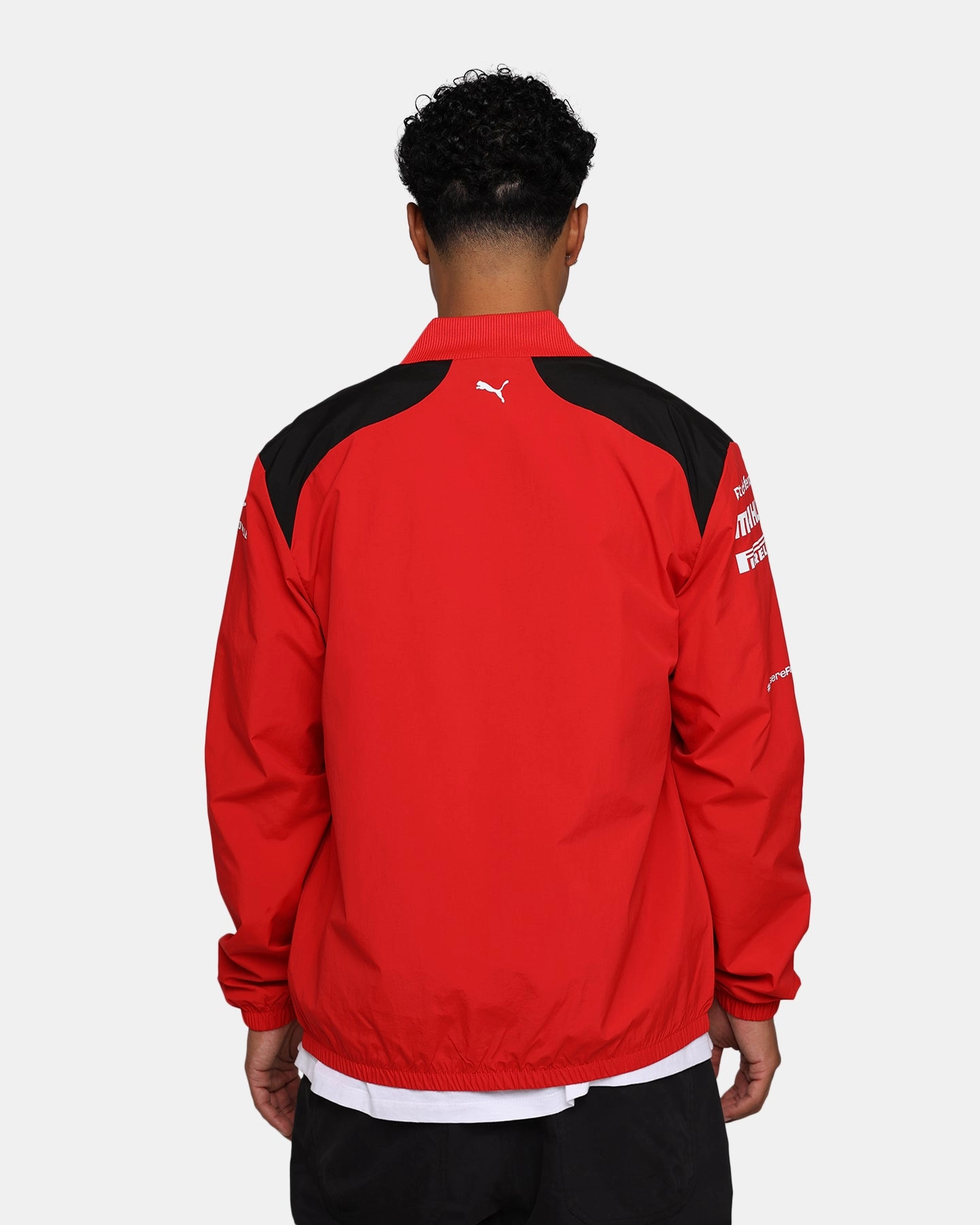 Puma X Scuderia Ferrari Team Jacket Rosso Corsa Road Trip