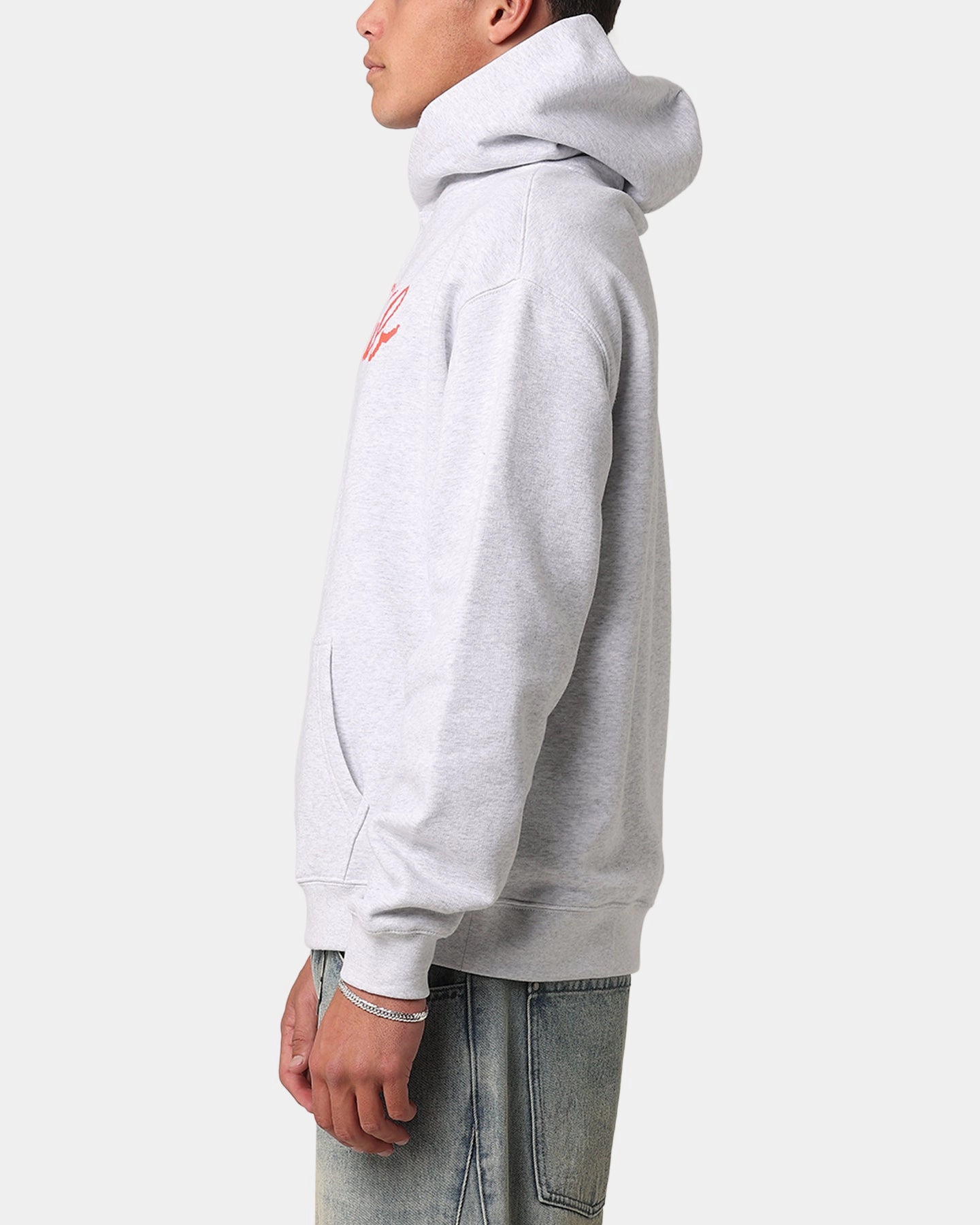 Lounging At Home Secret Club Enjoy Hoodie Ash