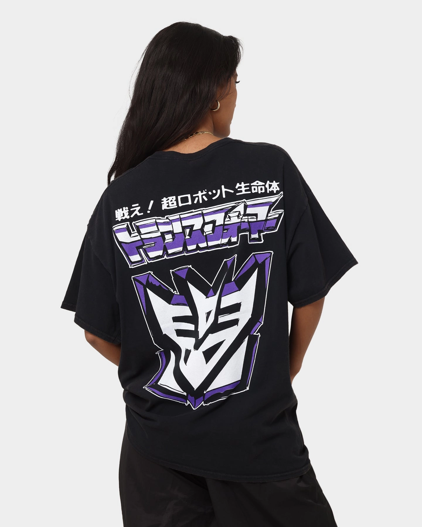 Goat Crew X Transformers Decepticons Vintage T-Shirt Black Wash GentleWashResistance