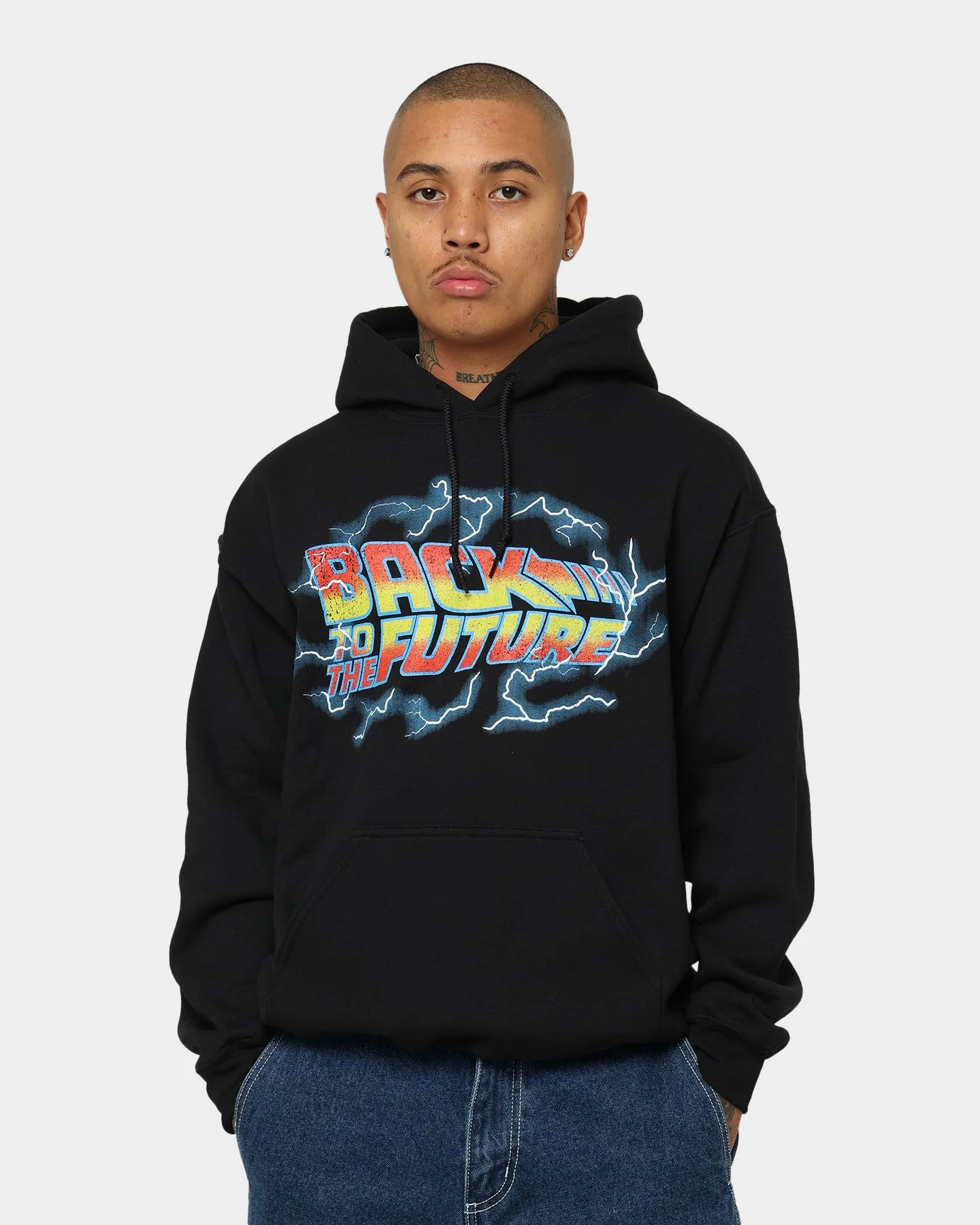 Functional Fit American Thrift X Back To The Future Back To The Future 1 Hoodie Black