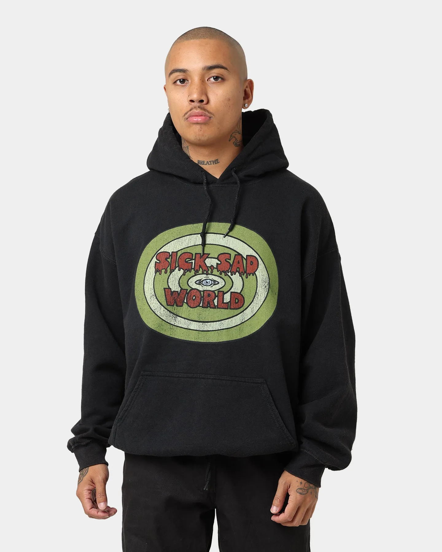 Cozy Design suitable for beauty pageants American Thrift X Daria Sick Sad World Vintage Hoodie Black Wash