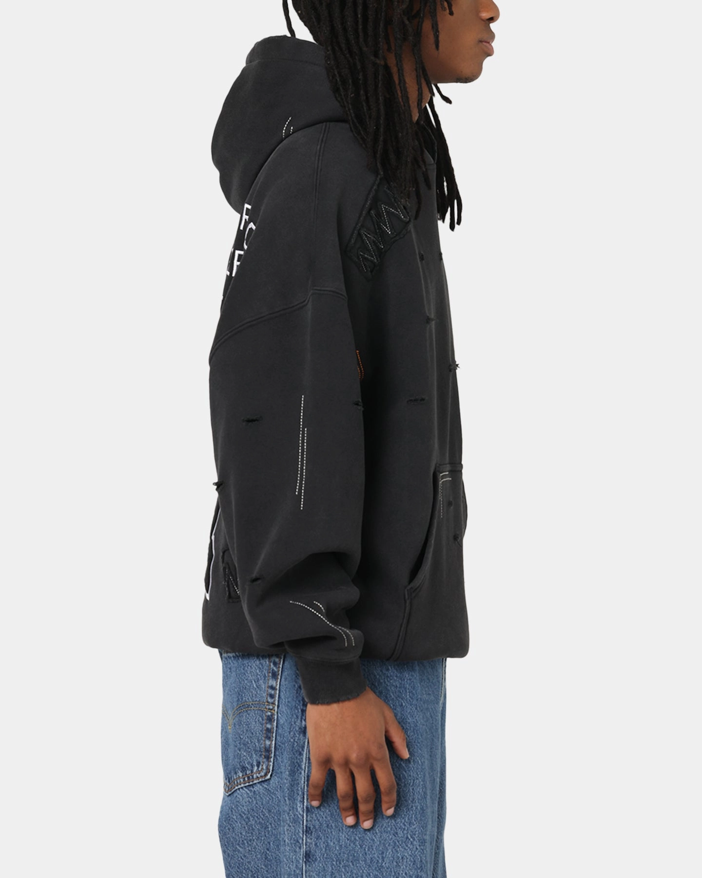 American Thrift Disney Mickey Prototype 001 Hoodie Black autumn getaway Bohemian style