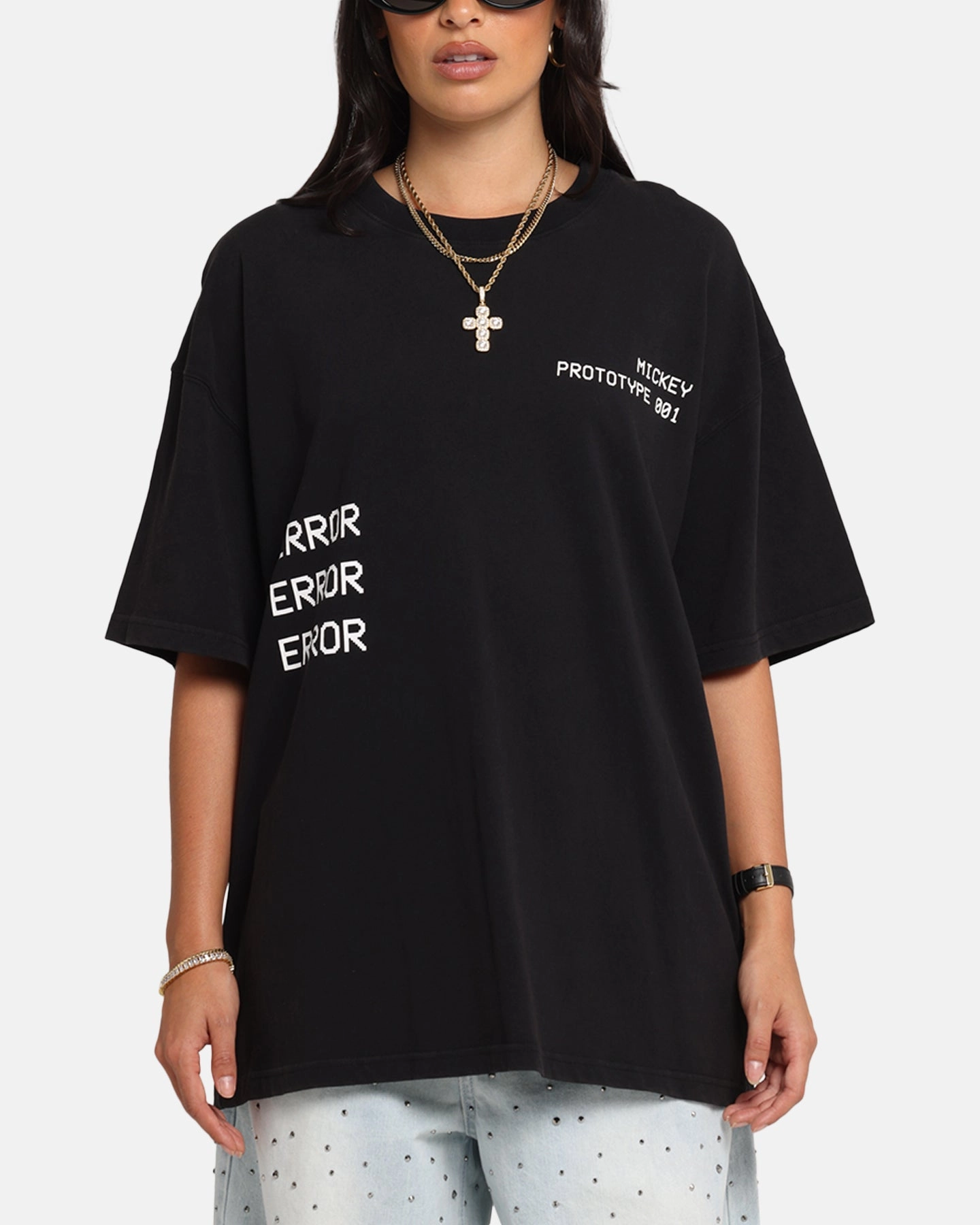 Cool Vibes American Thrift Disney Mickey Prototype 001 T-Shirt Black