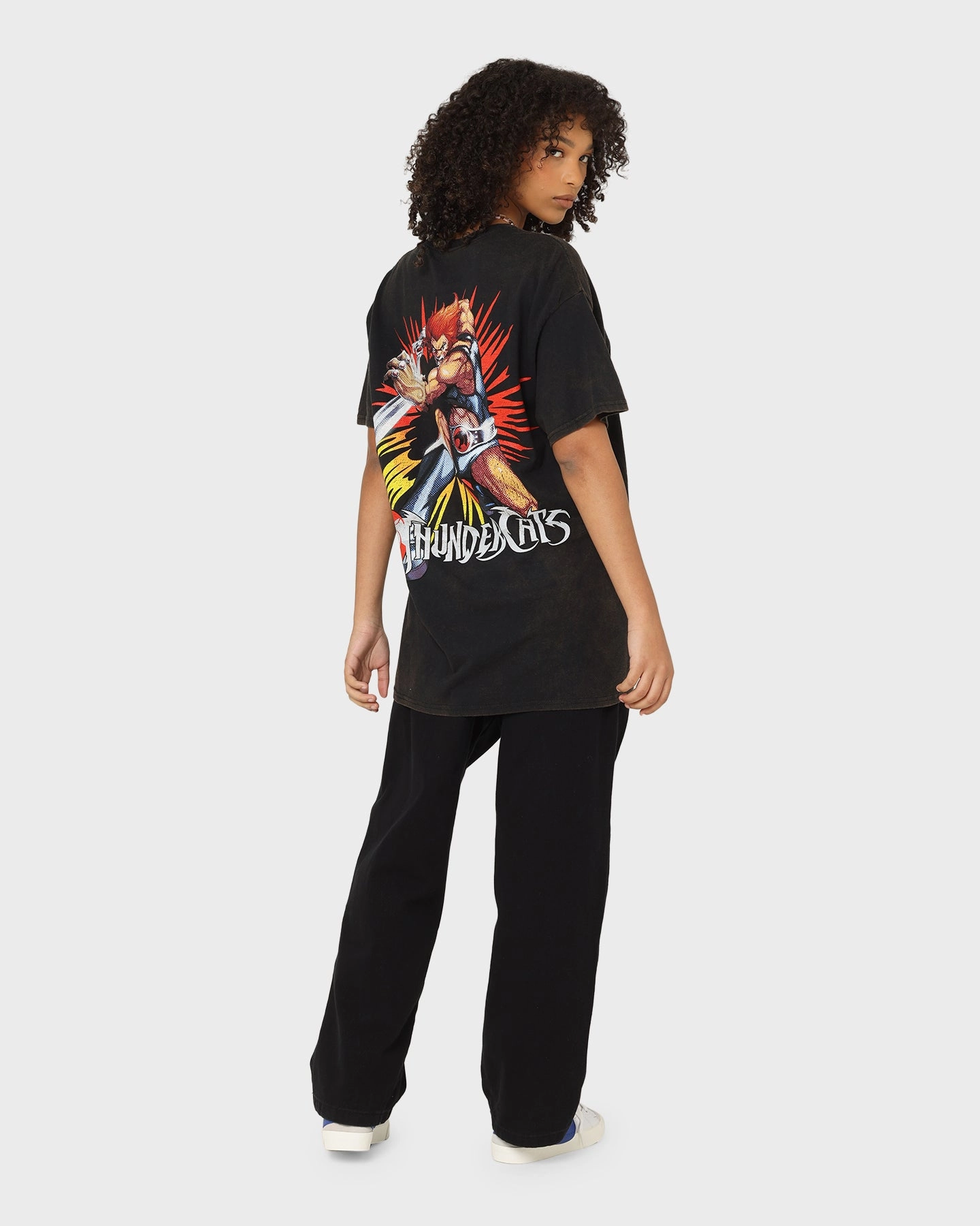 American Thrift Thundercats Vintage T-Shirt Black Wash Perfect Wear