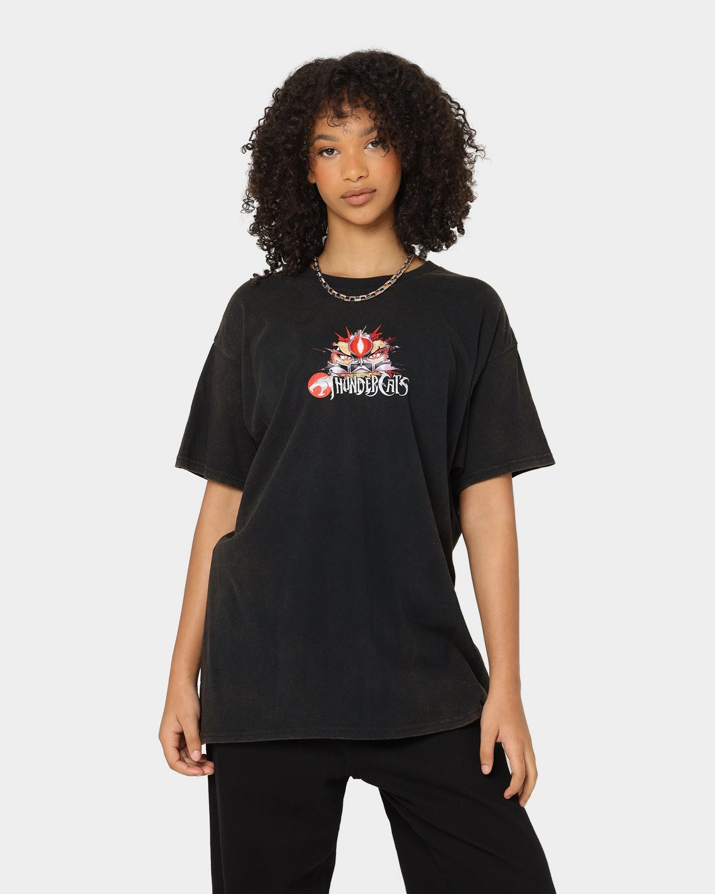 American Thrift Thundercats Vintage T-Shirt Black Wash Hypoallergenic Textile