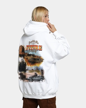American Thrift X Back To The Future Back To The Future 3 Hoodie White Observe