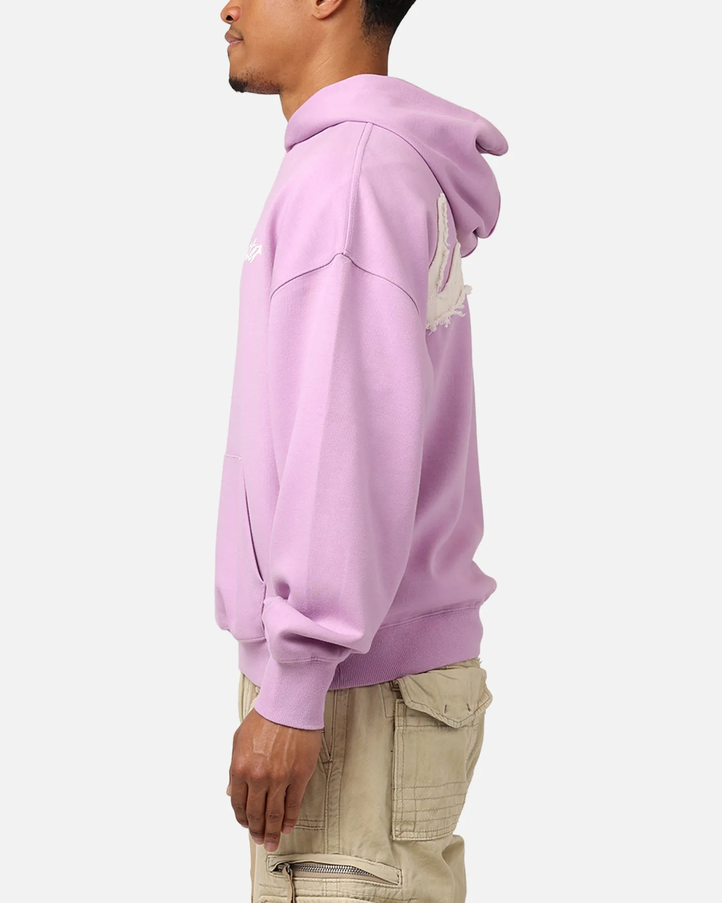 Fade Resistant Dye student Loiter Chroma Premium Hoodie Purple