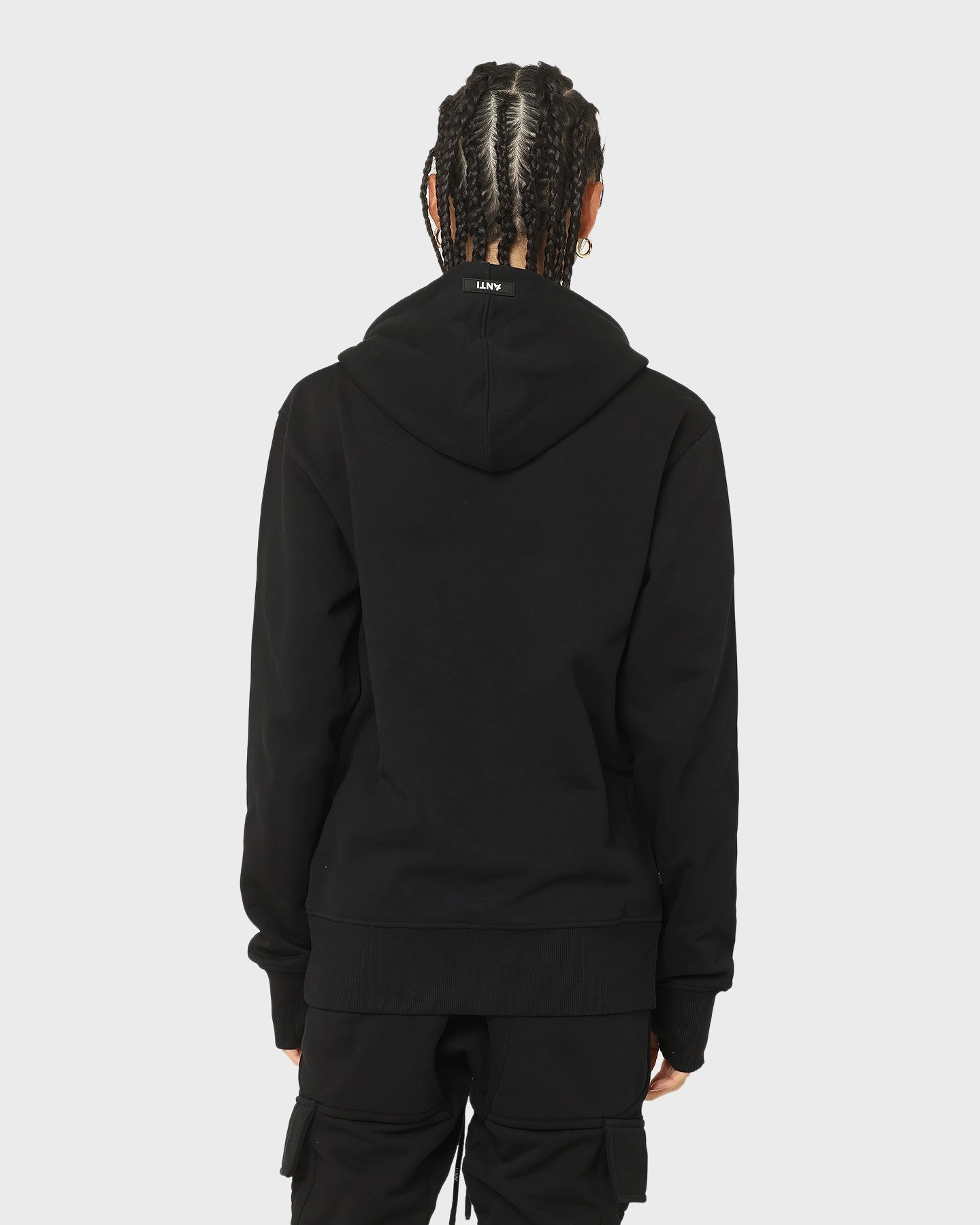 The Anti Order Anti Essential Hoodie Black UltraThinLayer kids