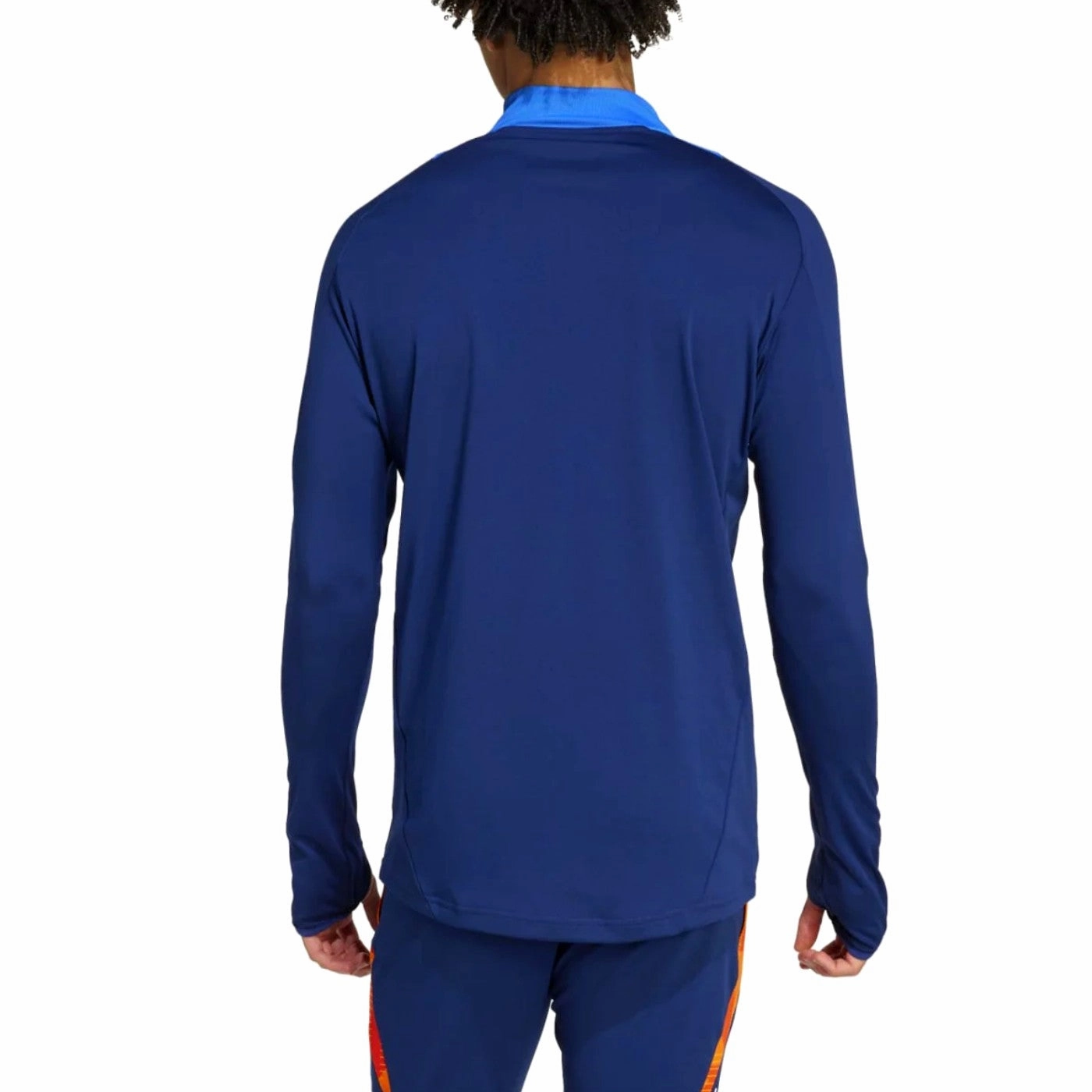 Juventus navy training technical soccer tracksuit 2024/25 - Adidas Round neckline packing