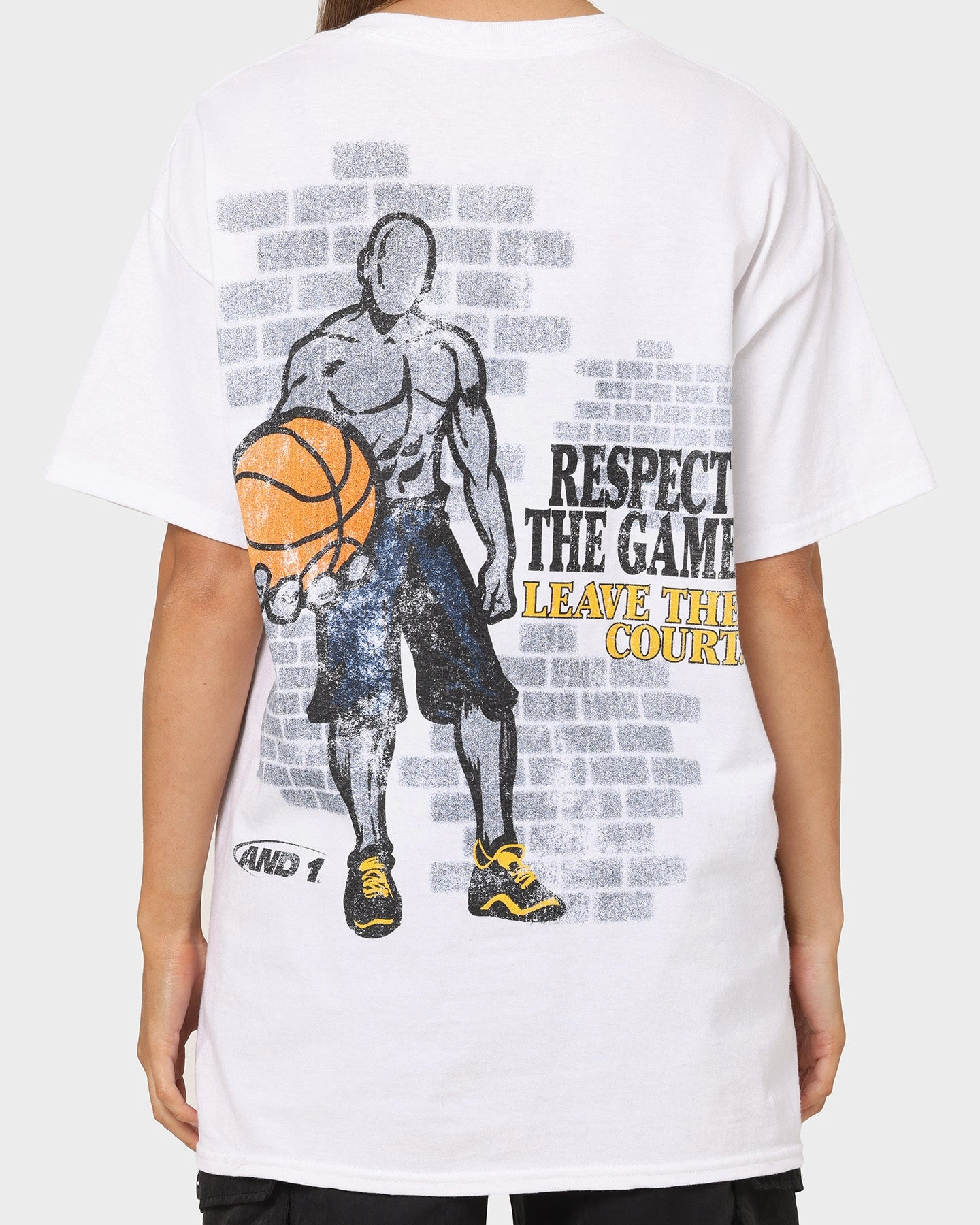 Light Style Trend AND1 Respect T-Shirt White