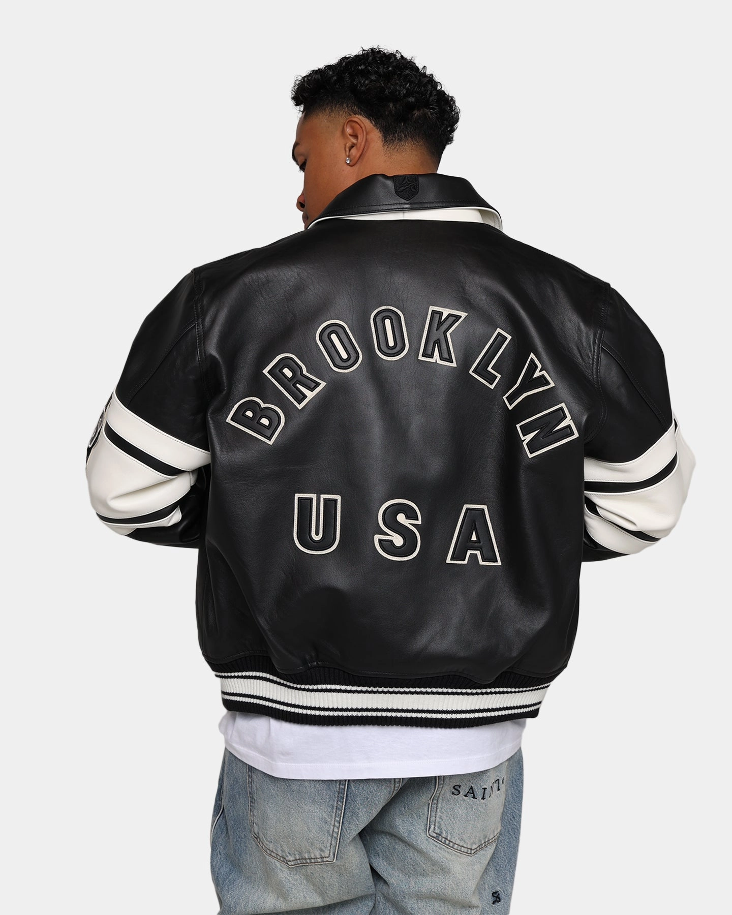 Avirex Brooklyn Jacket Black Outdoor Ready