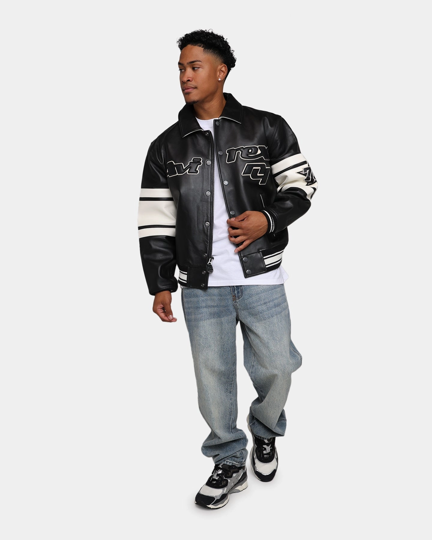 Avirex Brooklyn Jacket Black Water Repellent Finish Option