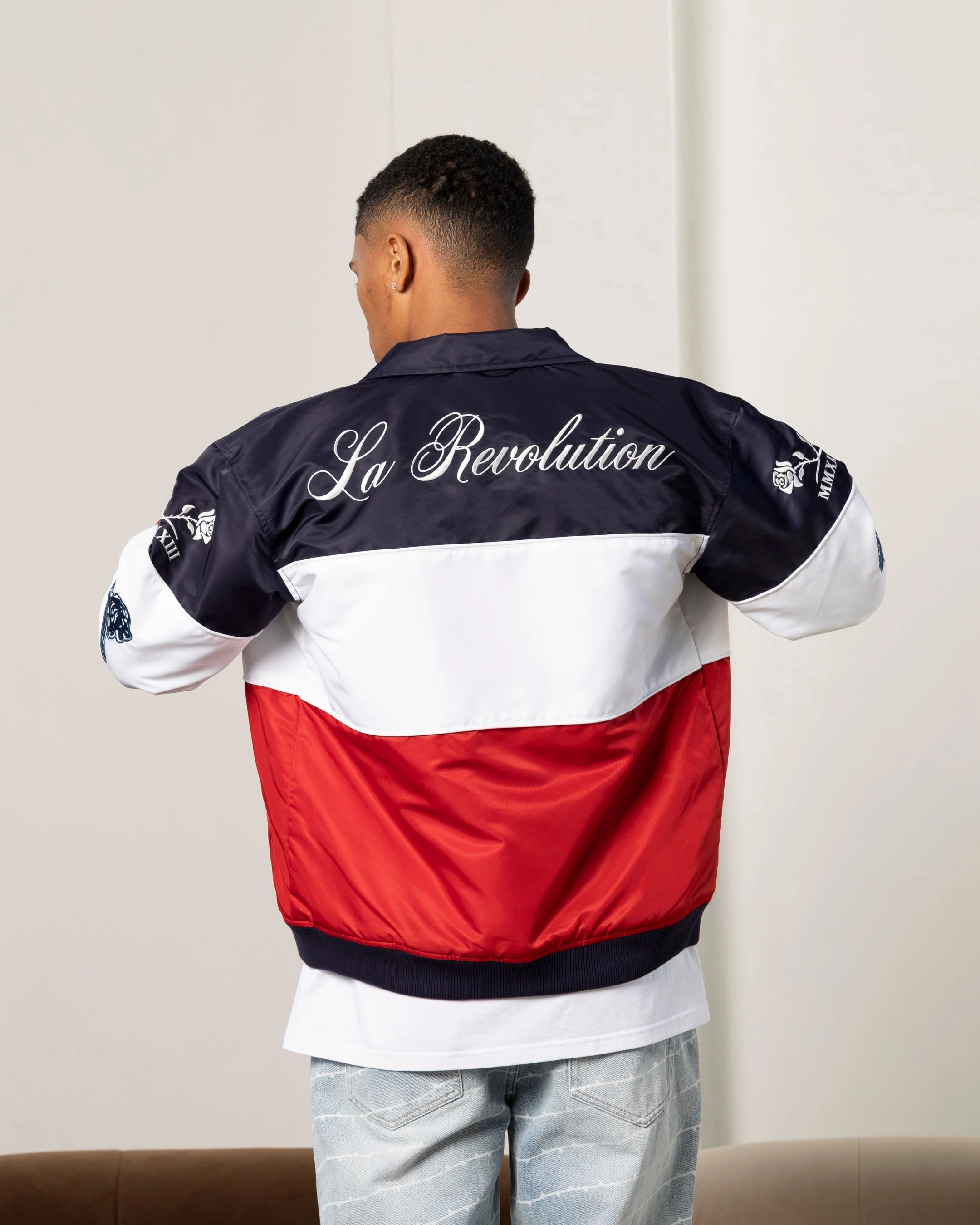 Carre Formula Jacket Red/White/Blue Attention