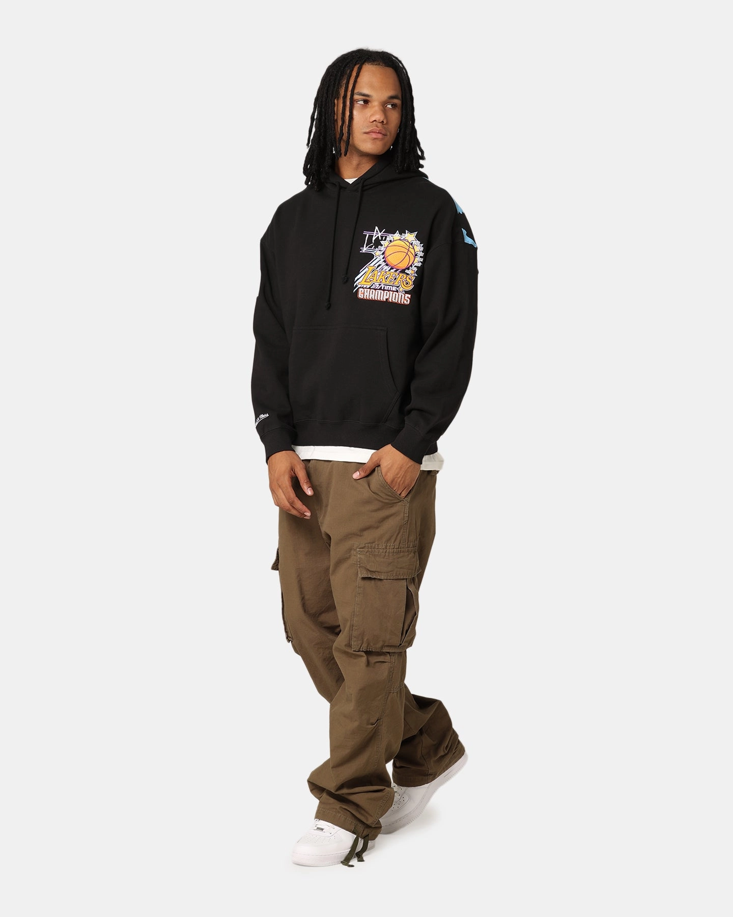 Mitchell & Ness Los Angeles Lakers 17-Time Hoodie Black multi-color