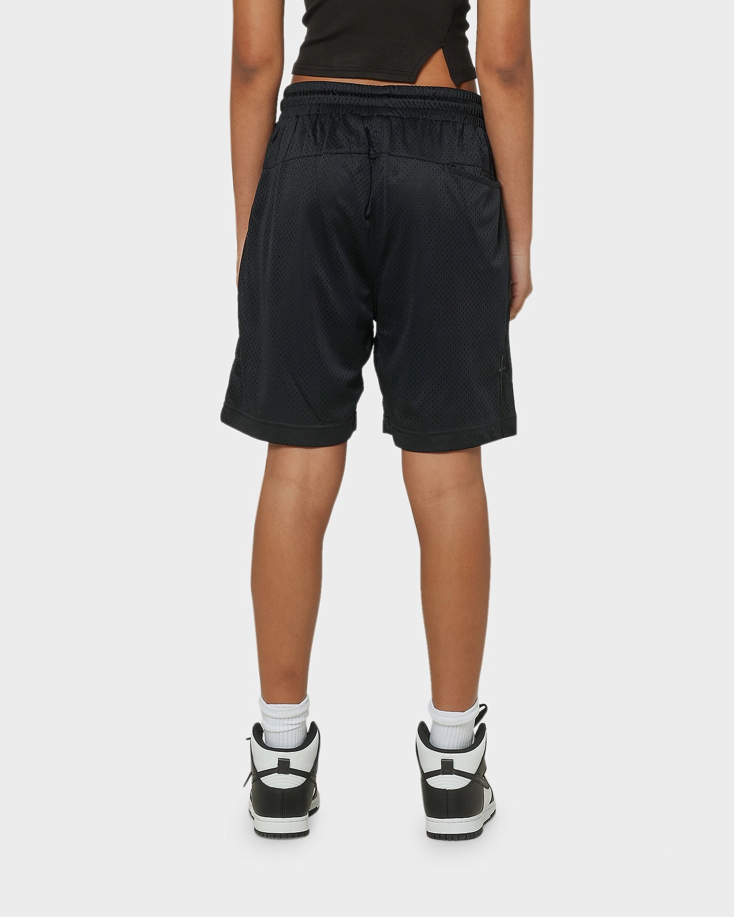 Skinny Fit Saint Morta Kingdom Basketball Shorts Black