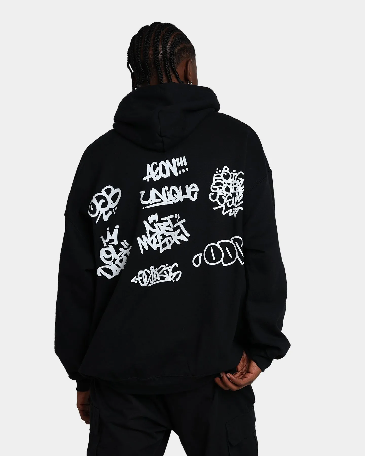 Style Statement Goat Crew X Ol' Dirty Bastard Big Face Hoodie Black