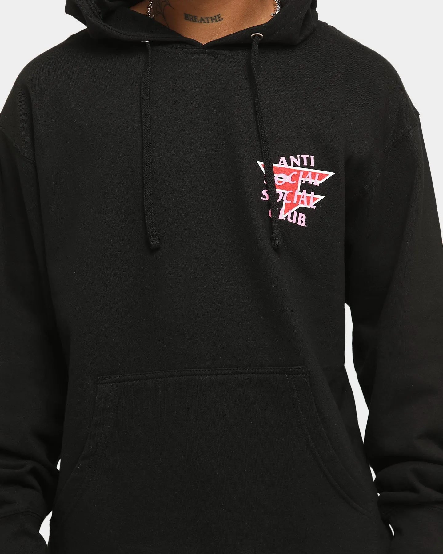 Anti Social Social Club Men's Faze Clan x ASSC Hoodie Black Anti-pill