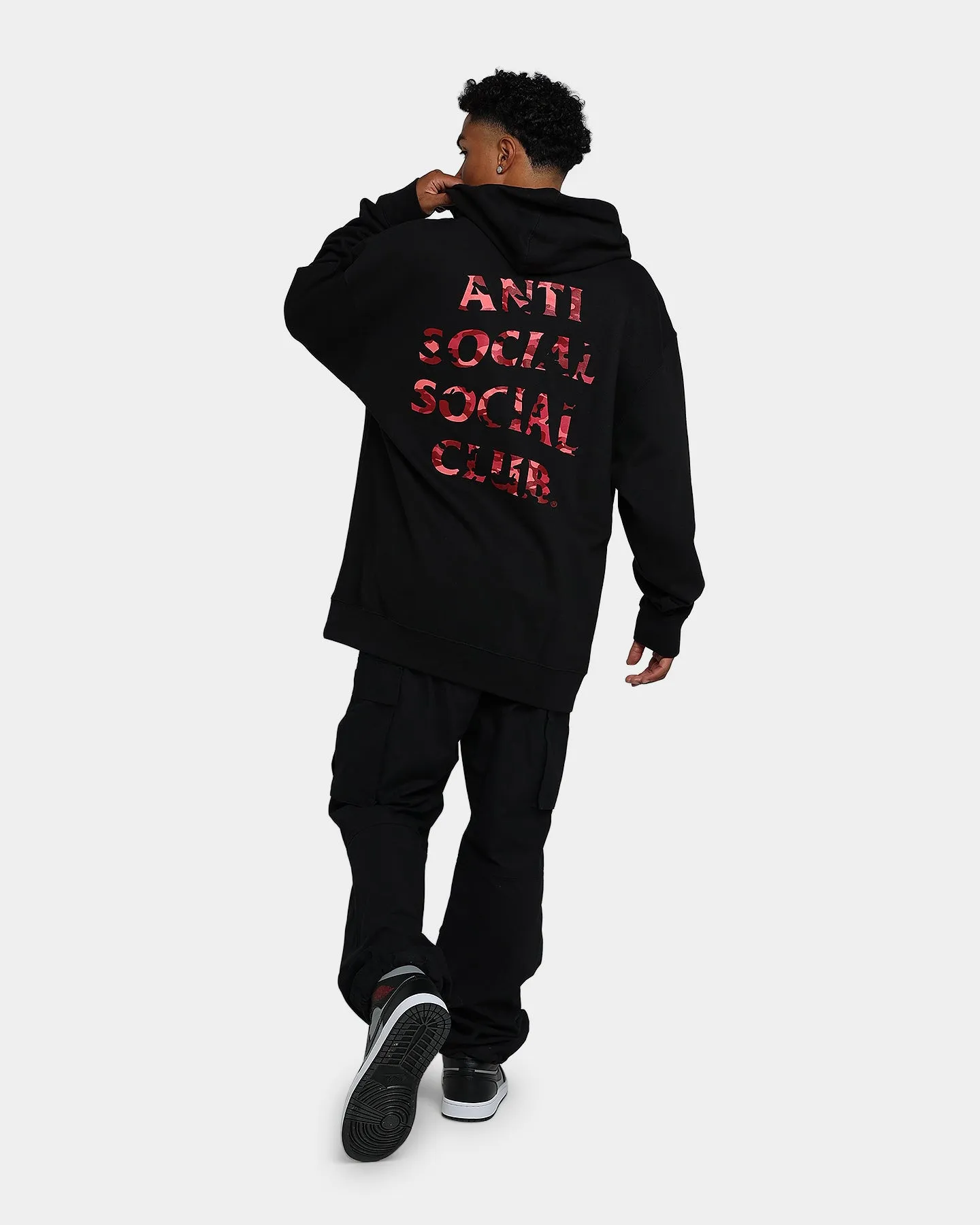 Anti Social Social Club Wildlife Hoodie Black Fashion Comfort