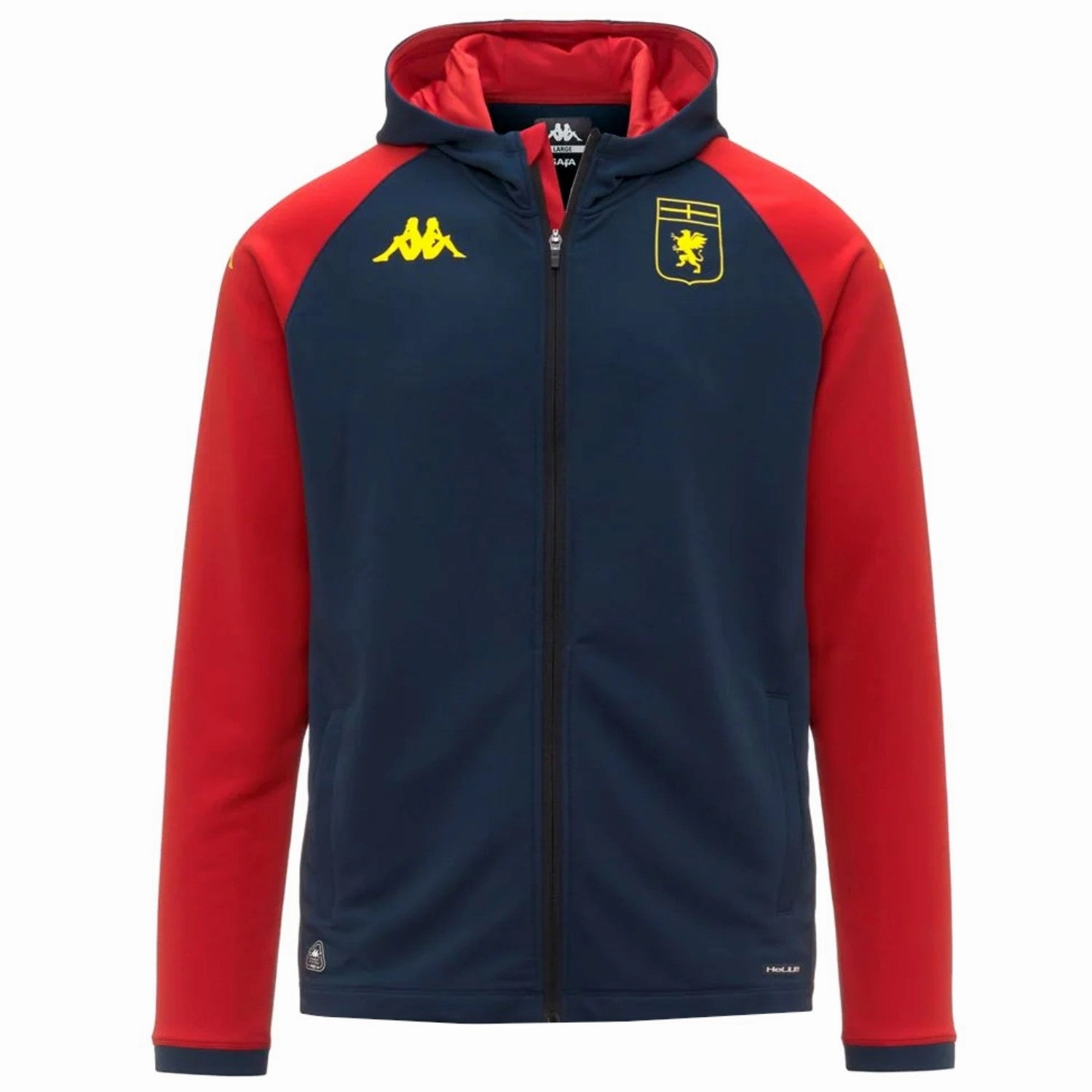 Genoa CFC hooded presentation soccer tracksuit 2025/26 - Kappa runway