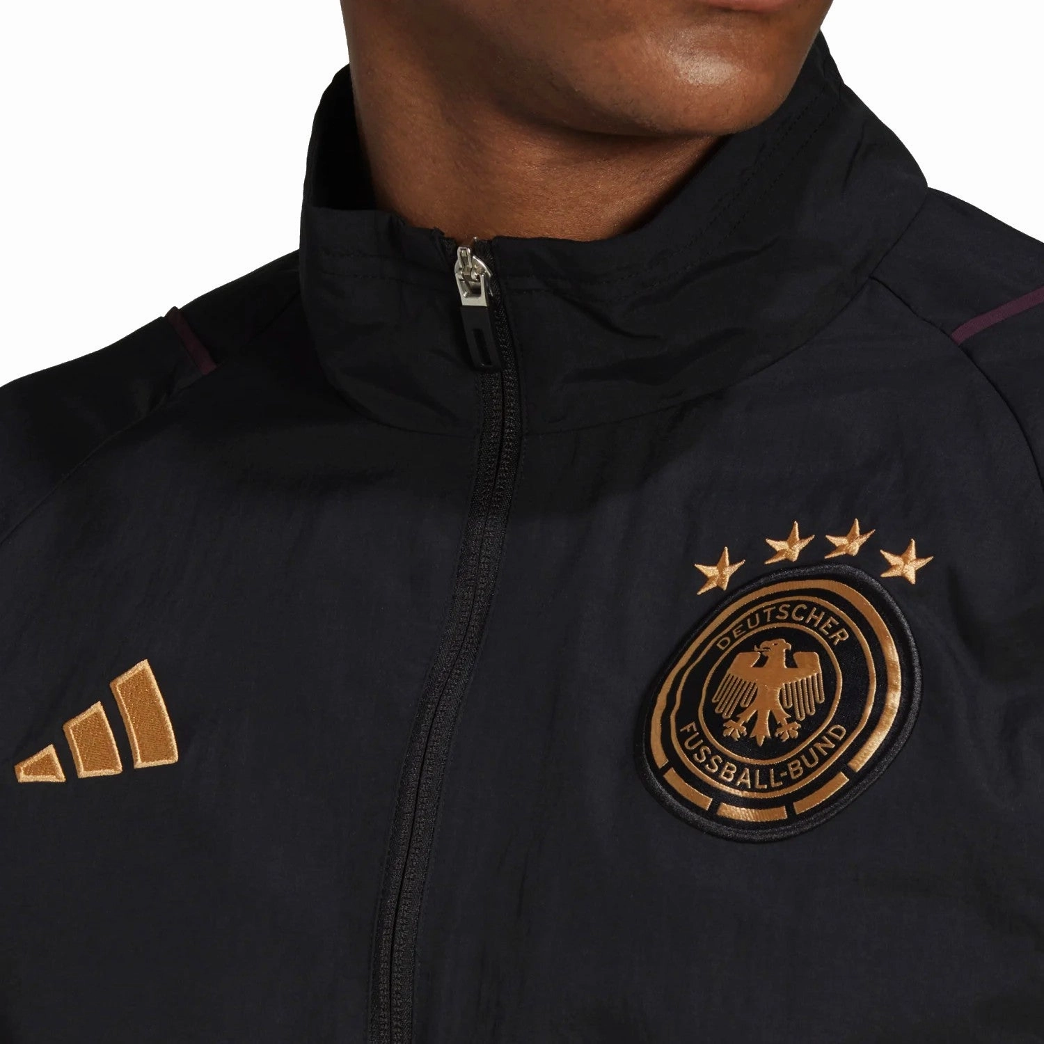 Sale Germany black presentation Soccer tracksuit 2022/23 - Adidas
