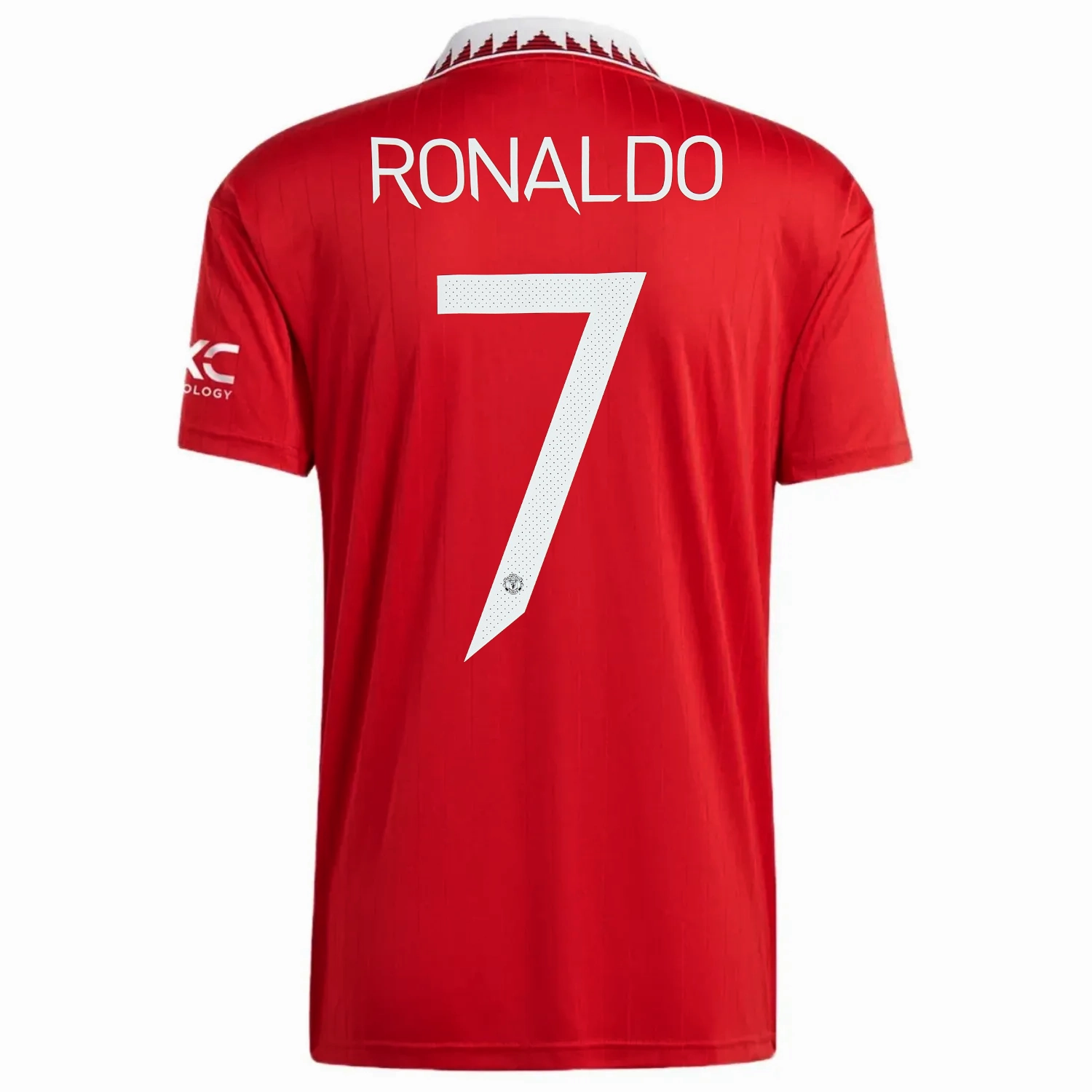 Manchester United x CR7 Home soccer jersey 2022/23 - Adidas Labeling Chafe Free Construction