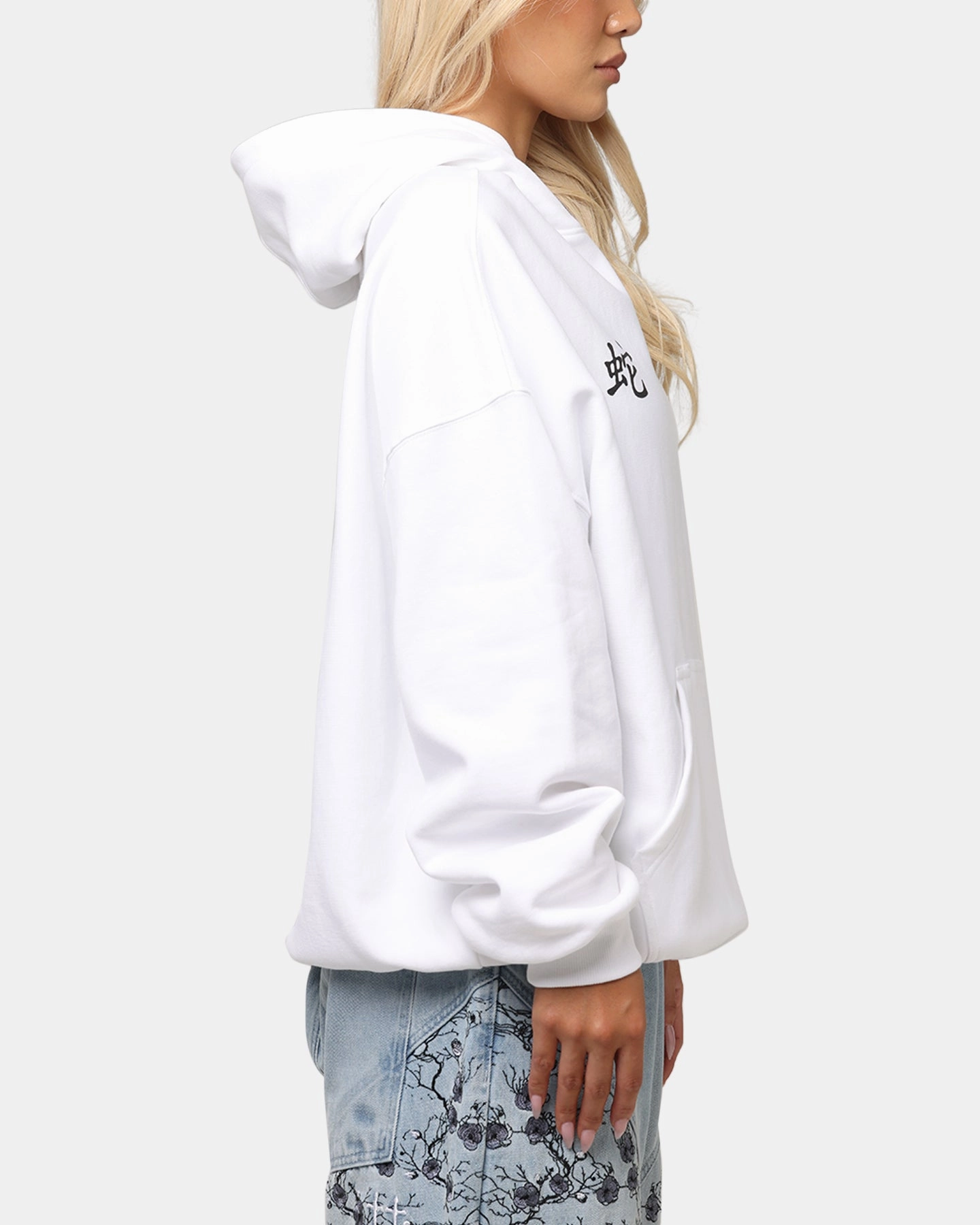Network Altruism Saint Morta Entanglement Hoodie White