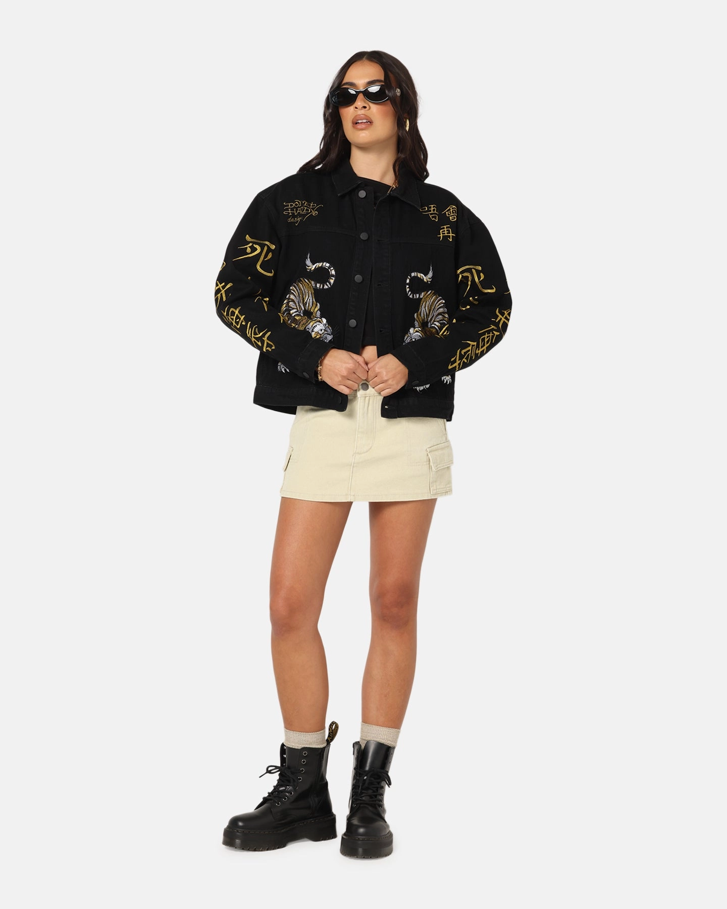 Dual Layer Ventilation Shock Absorbent Padding Ed Hardy Never Again Jacket Black