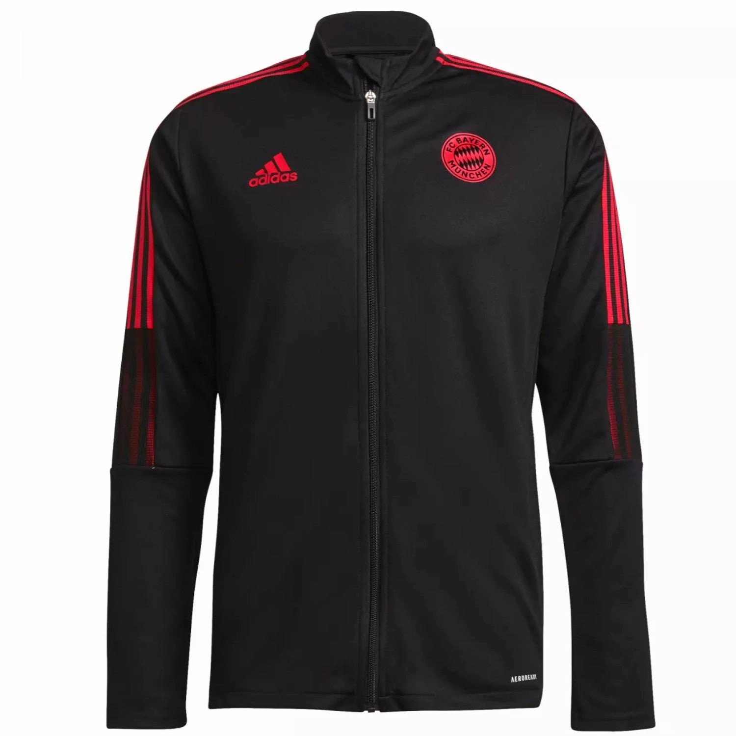 Storing Bayern Munich black training bench Soccer tracksuit 2021/22 - Adidas