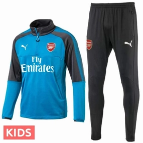Quick Flex Kids - Arsenal FC blue Technical Training Soccer Tracksuit 2017/18 - Puma