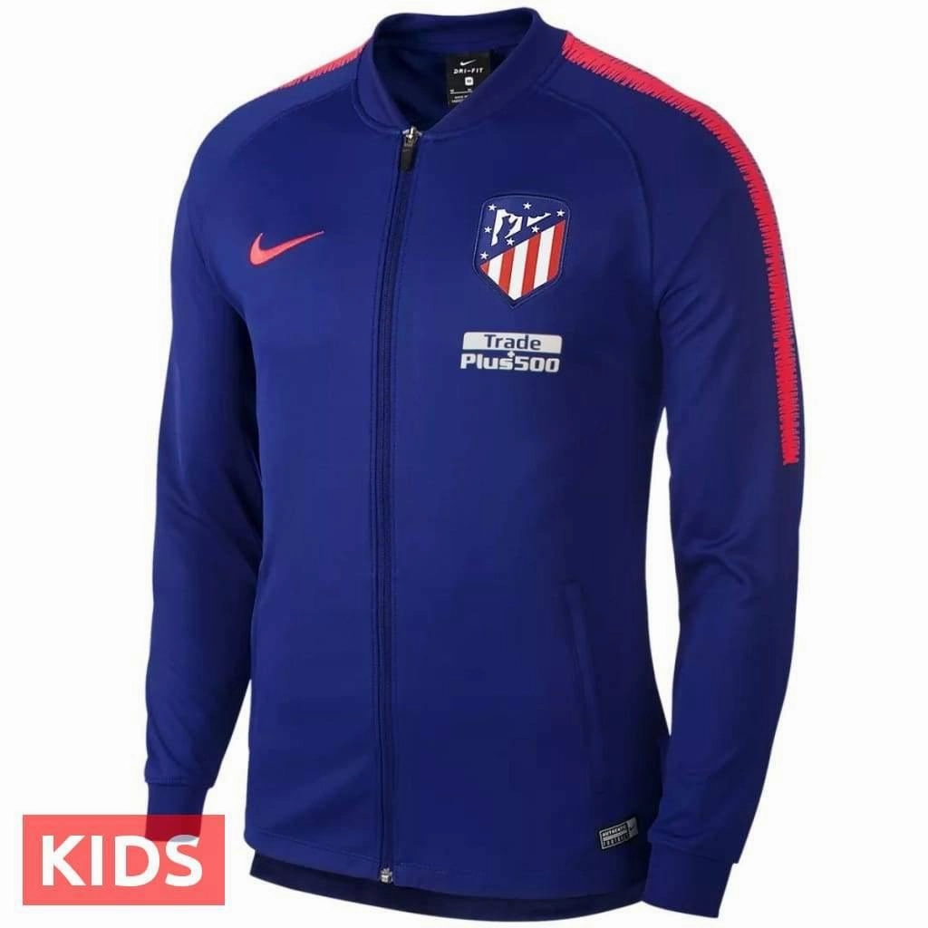 EcoFriendlyBlend ribbon Kids - Atletico Madrid blue presentation soccer tracksuit 2018/19 - Nike