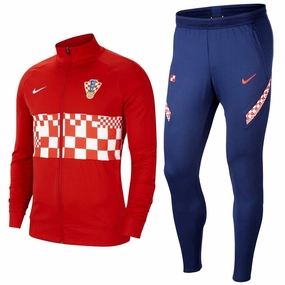 Croatia pre-match presentation Soccer tracksuit 2020/21 - Nike Active Performance