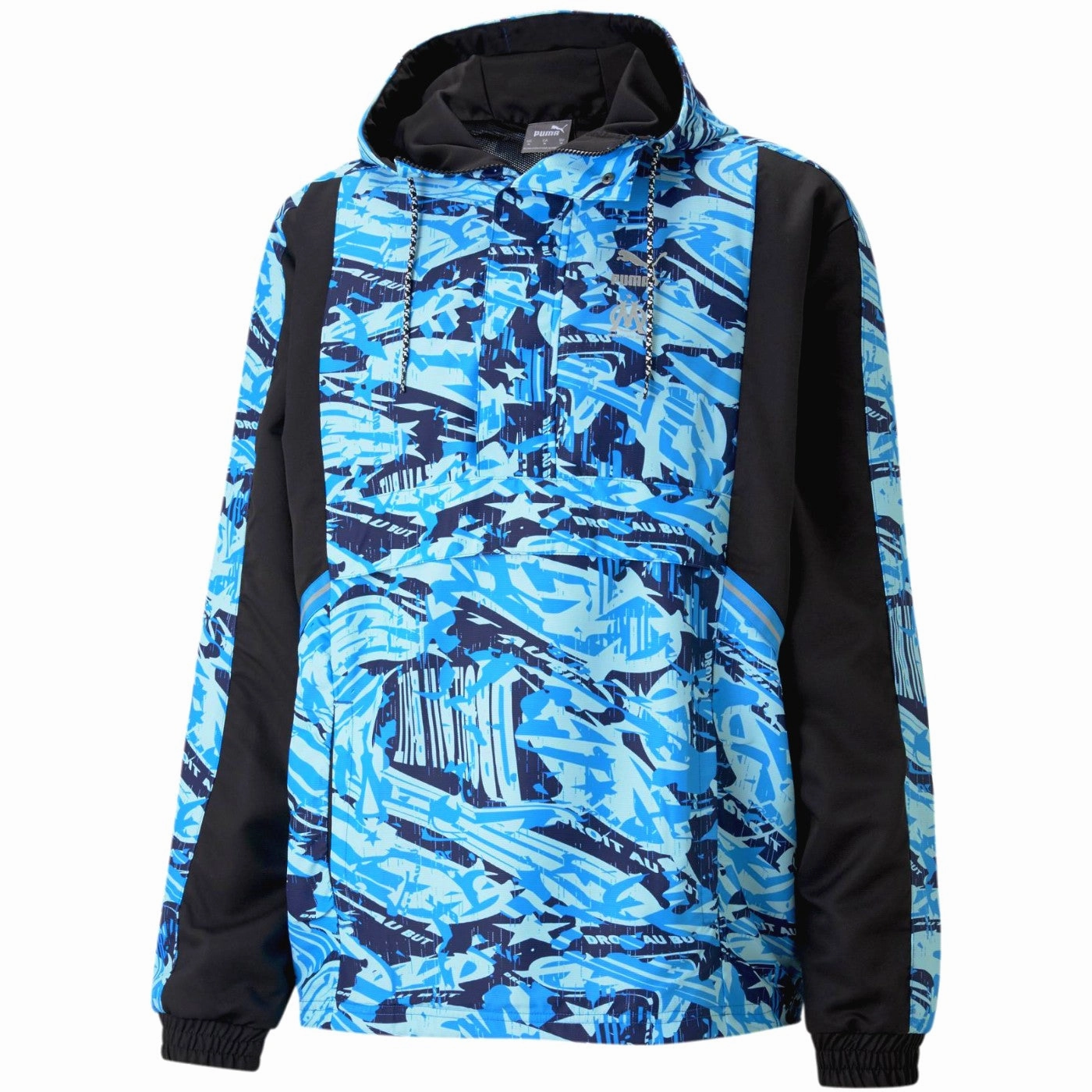 Olympique Marseille streetwear woven presentation tracksuit 2022 - Puma Multi Purpose Compression