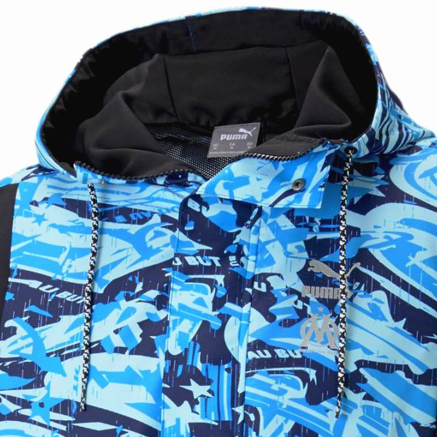 Cologne Olympique Marseille streetwear woven presentation tracksuit 2022 - Puma