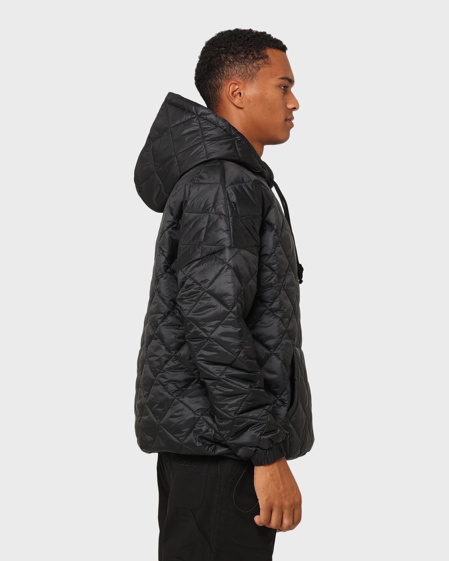 Champion LFS Puffer Anorak Black Elderly