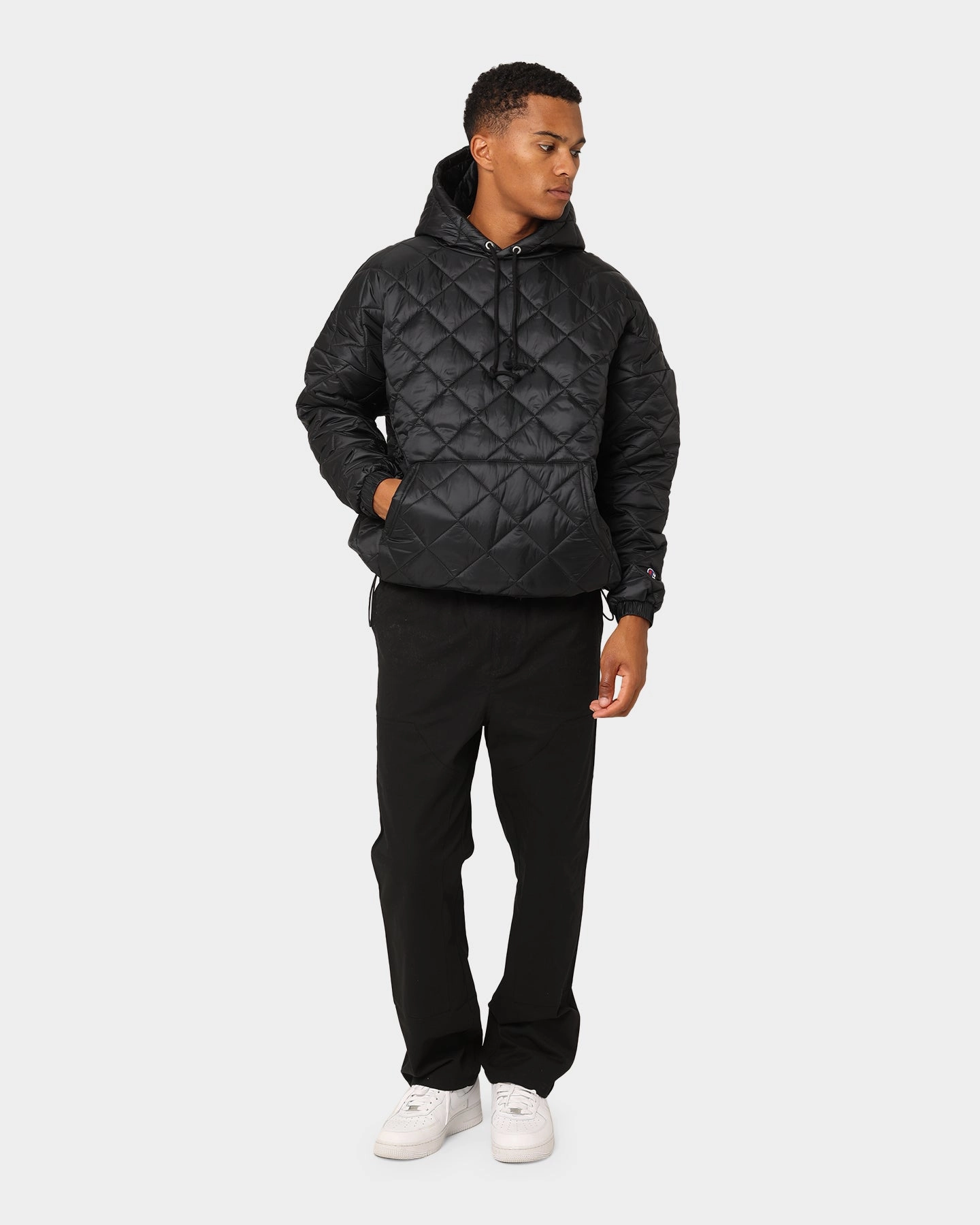 Champion LFS Puffer Anorak Black Outerwear Urban Edge