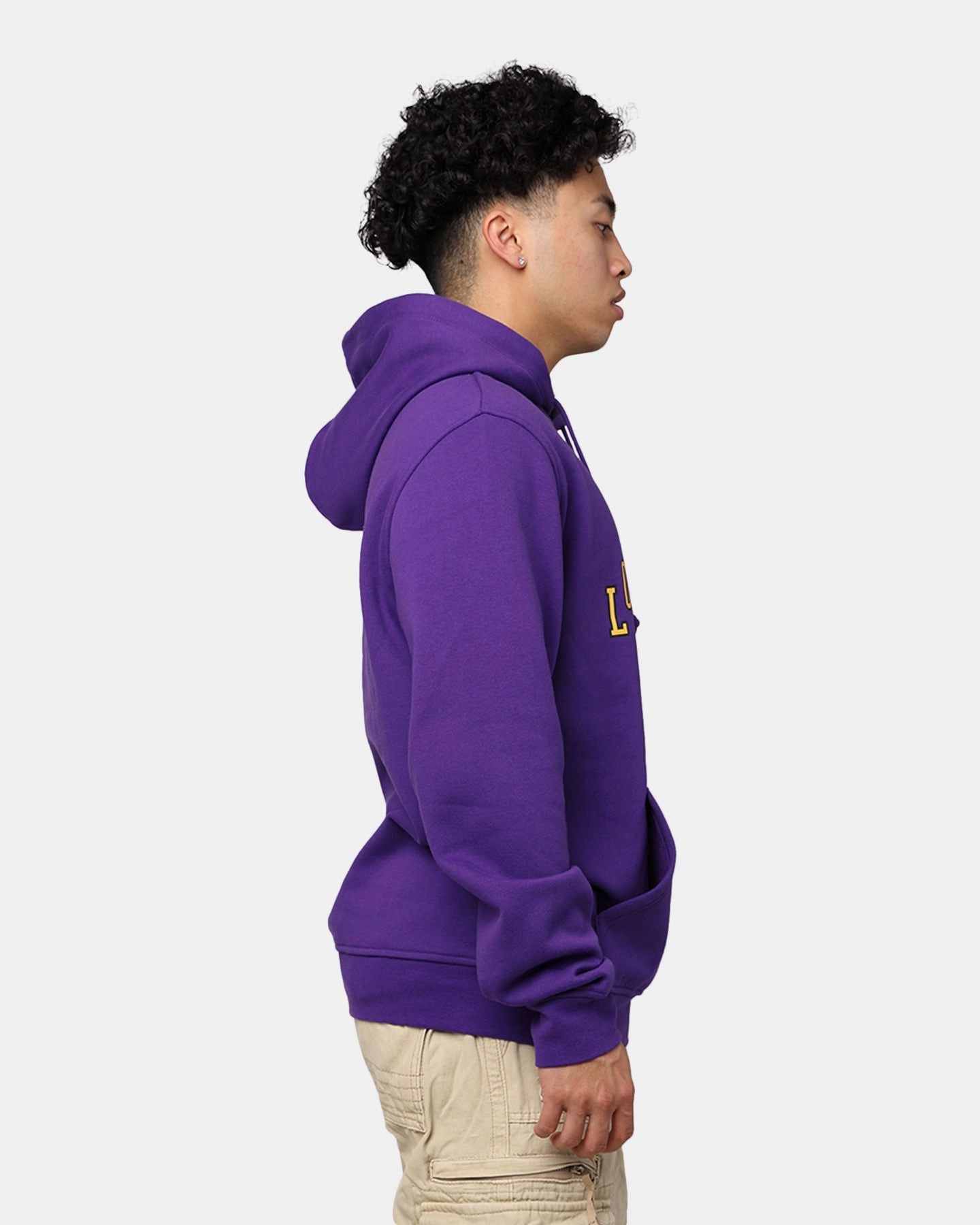 Consent New Era Los Angeles Lakers NBA 2023 Hoodie Purple