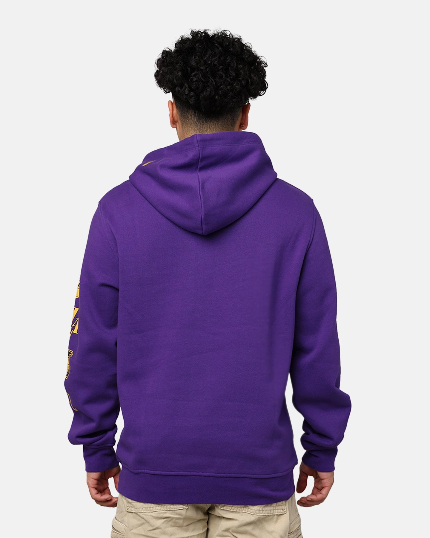 New Era Los Angeles Lakers NBA 2023 Hoodie Purple belt