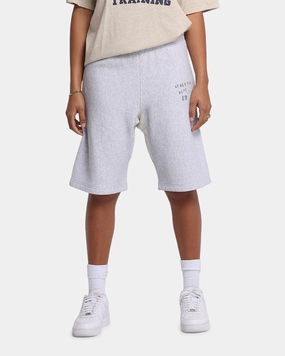 Reflective Trim Detail Stretch Fabric Champion 50's RW Fleece Shorts Oxford Grey Heather