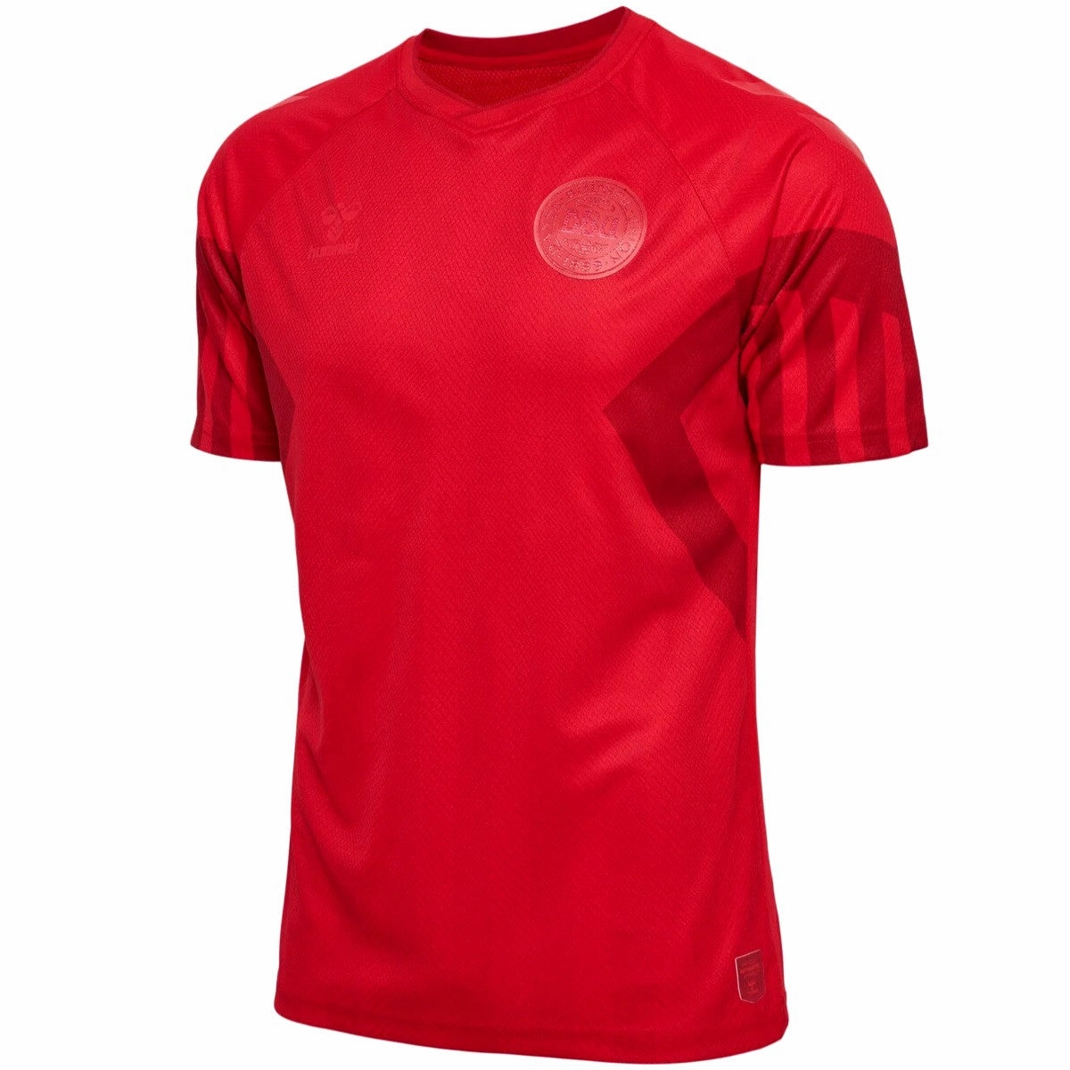 Denmark national team Home soccer jersey 2022/23 - Hummel natural fabric Wear-resistant