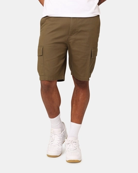 Double Layered Construction Weightless Travel Design XXIII Jordy Cargo Shorts Military Green