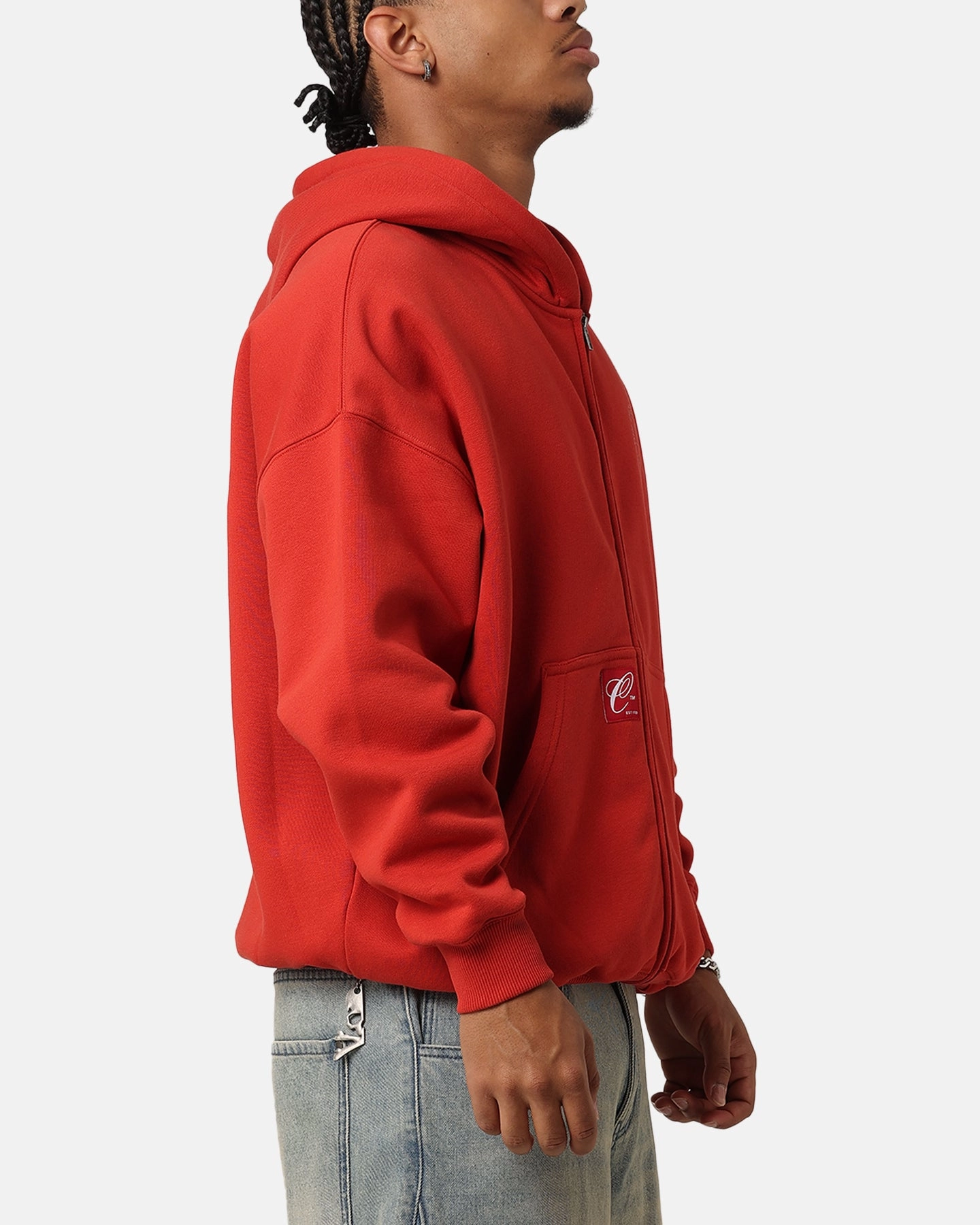 Carre Shoot Out Full Zip Hoodie Red Wrap