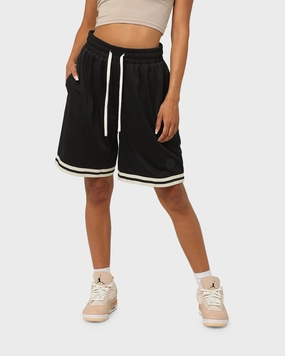 Thermoregulating Fabric Business casual EN ES Team Basketball Shorts Black