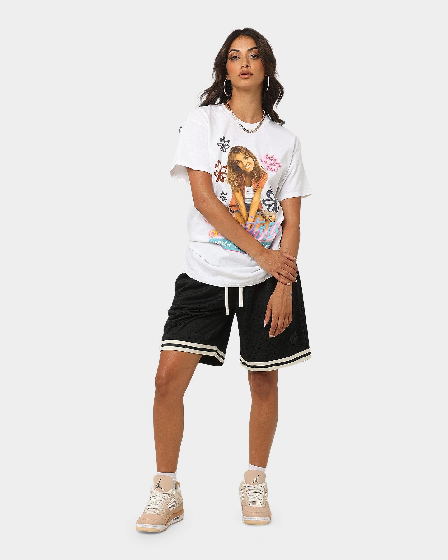 EN ES Team Basketball Shorts Black Multi Panel Construction Fitness Friendly