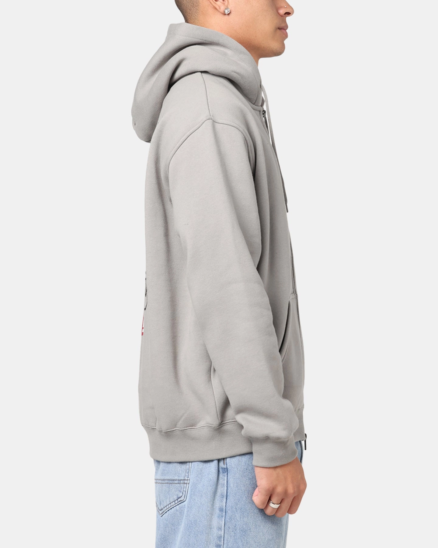 S Double Cities Zip Through Hoodie Stone Halloween wear UPF Protection