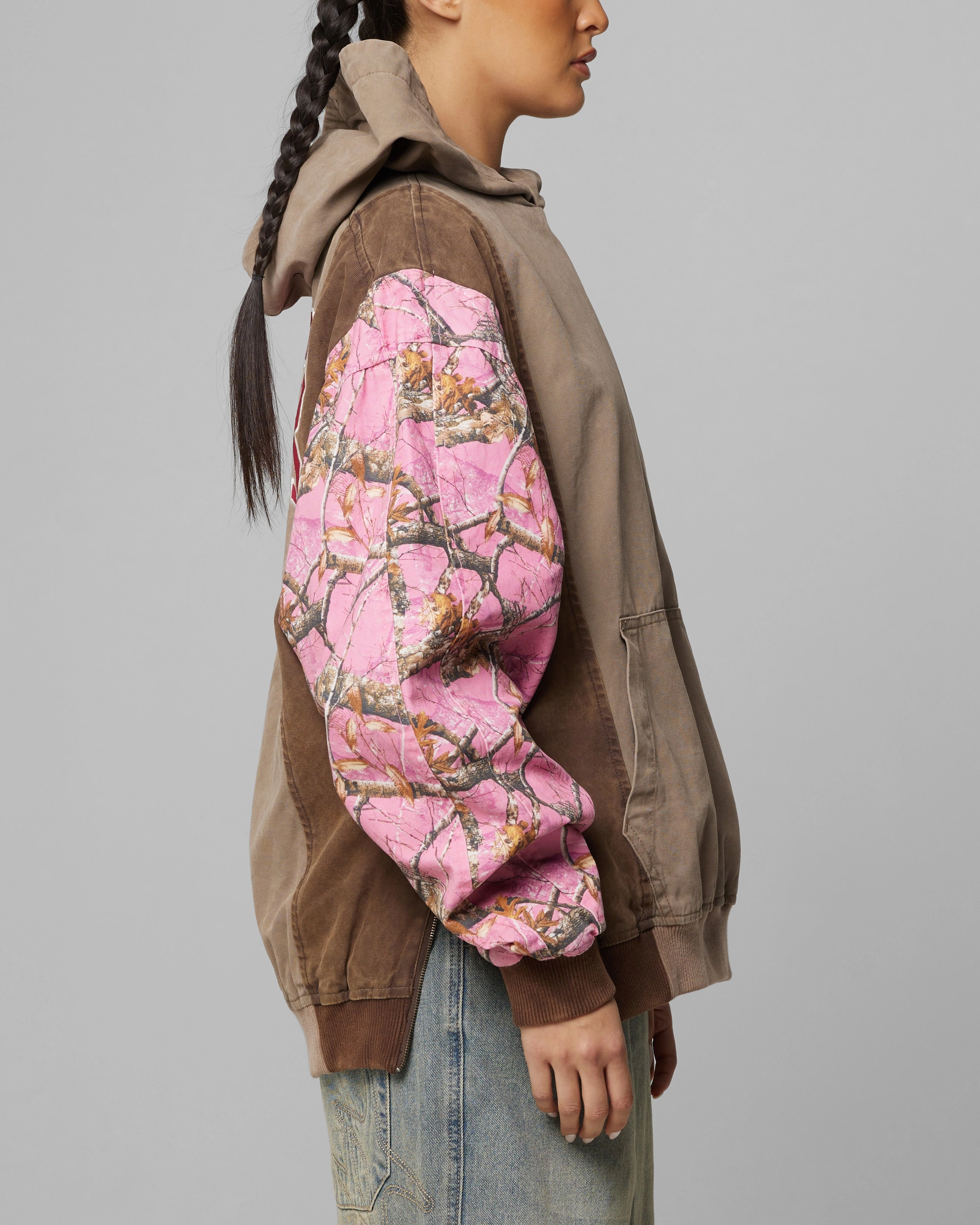 Loiter Splinter Hoodie Pink Camo summer cover