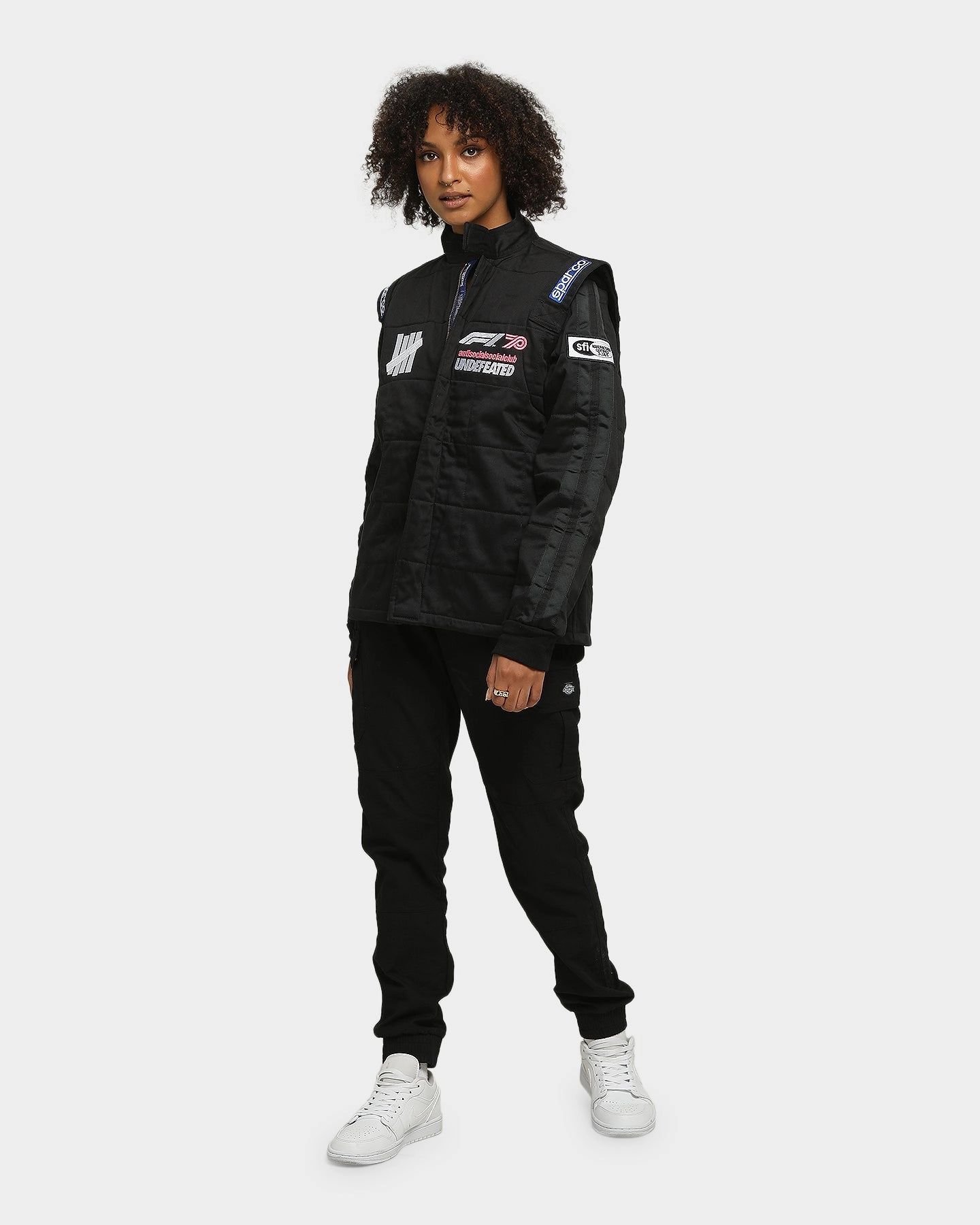 Dance Anti Social Social Club Men's ASSC X UNDFTD X F1? Jacket Black