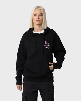High Neck Art Anti Social Social Club The Real Me Hoodie Black