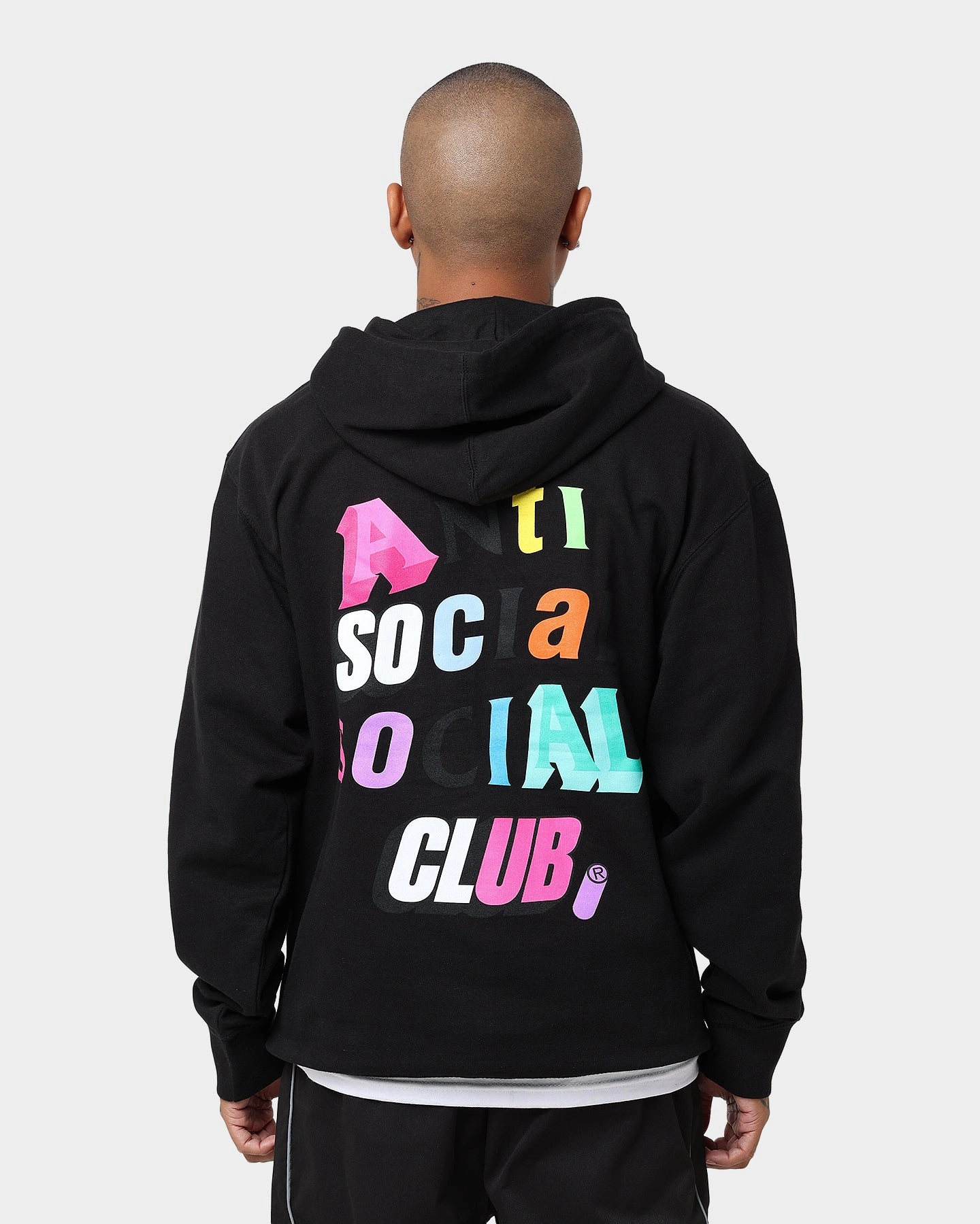 Travel Essential Flexible Movement Anti Social Social Club The Real Me Hoodie Black