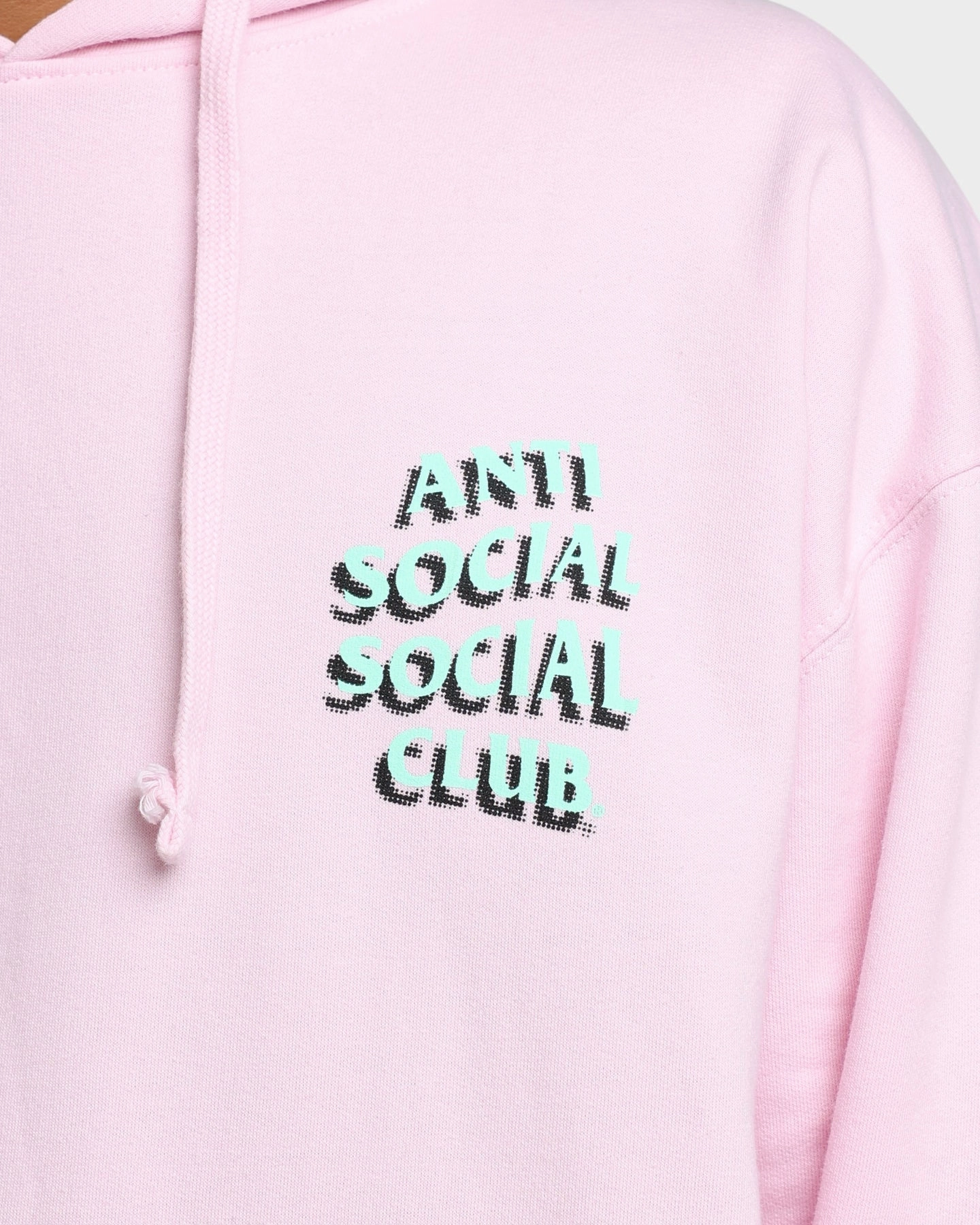 Skate Brown Anti Social Social Club Toned Down Hoodie Pink